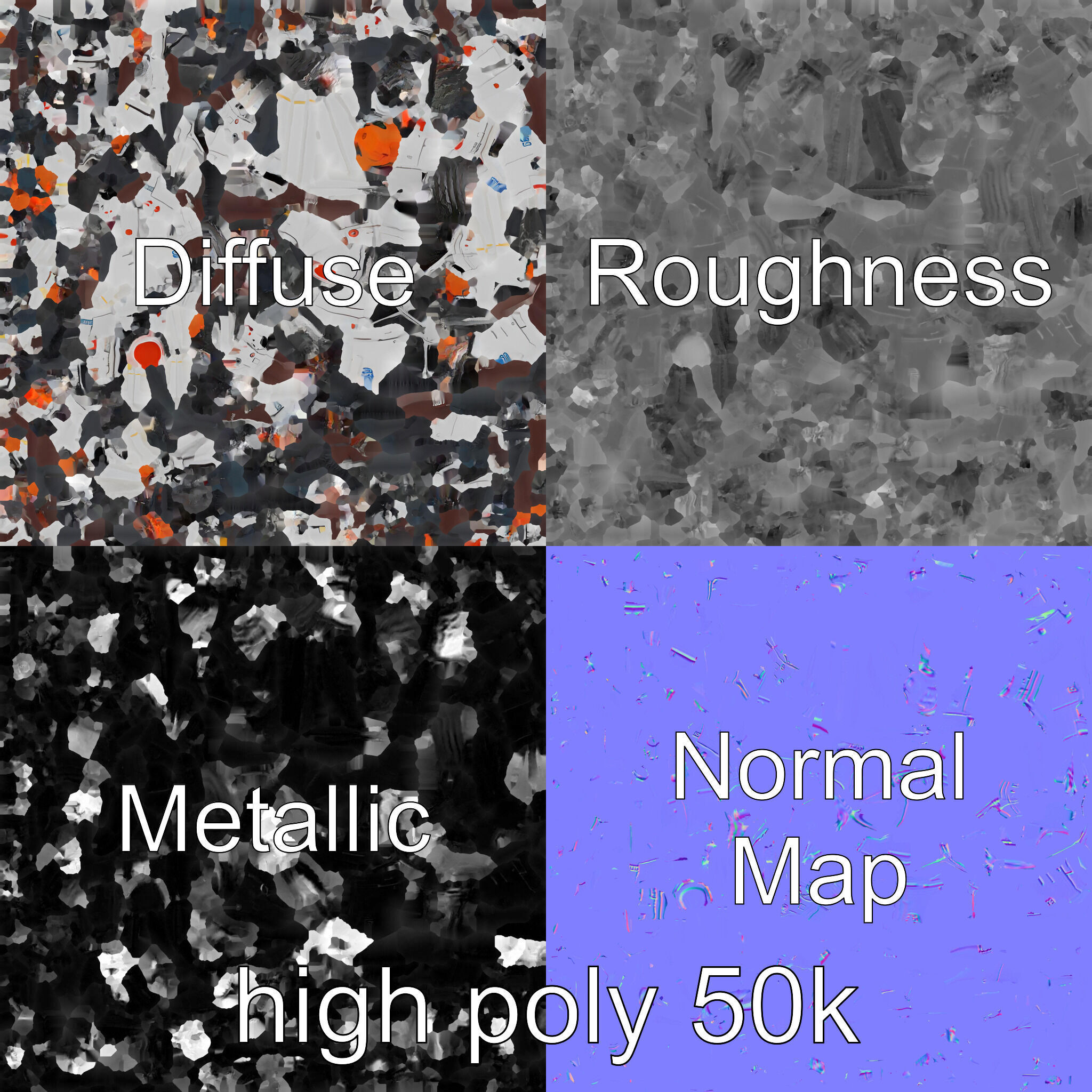 FrostBite Arctic Rescue Helicopter model pack Low-poly 3D model_2