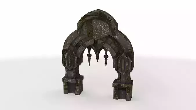 castle sculpted gate 02 