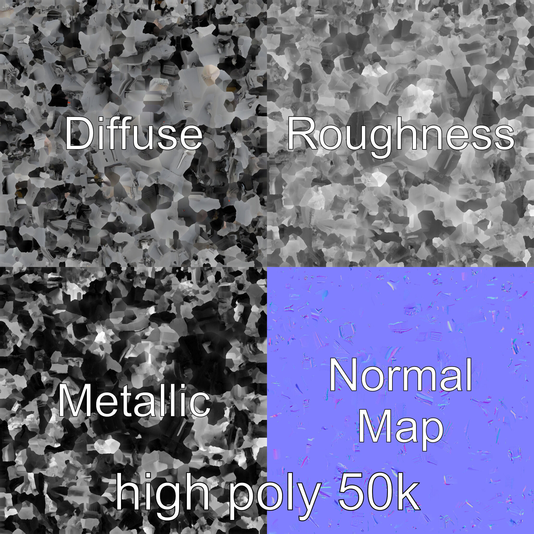 ShadowFury Attack Chopper model pack Low-poly 3D model_2