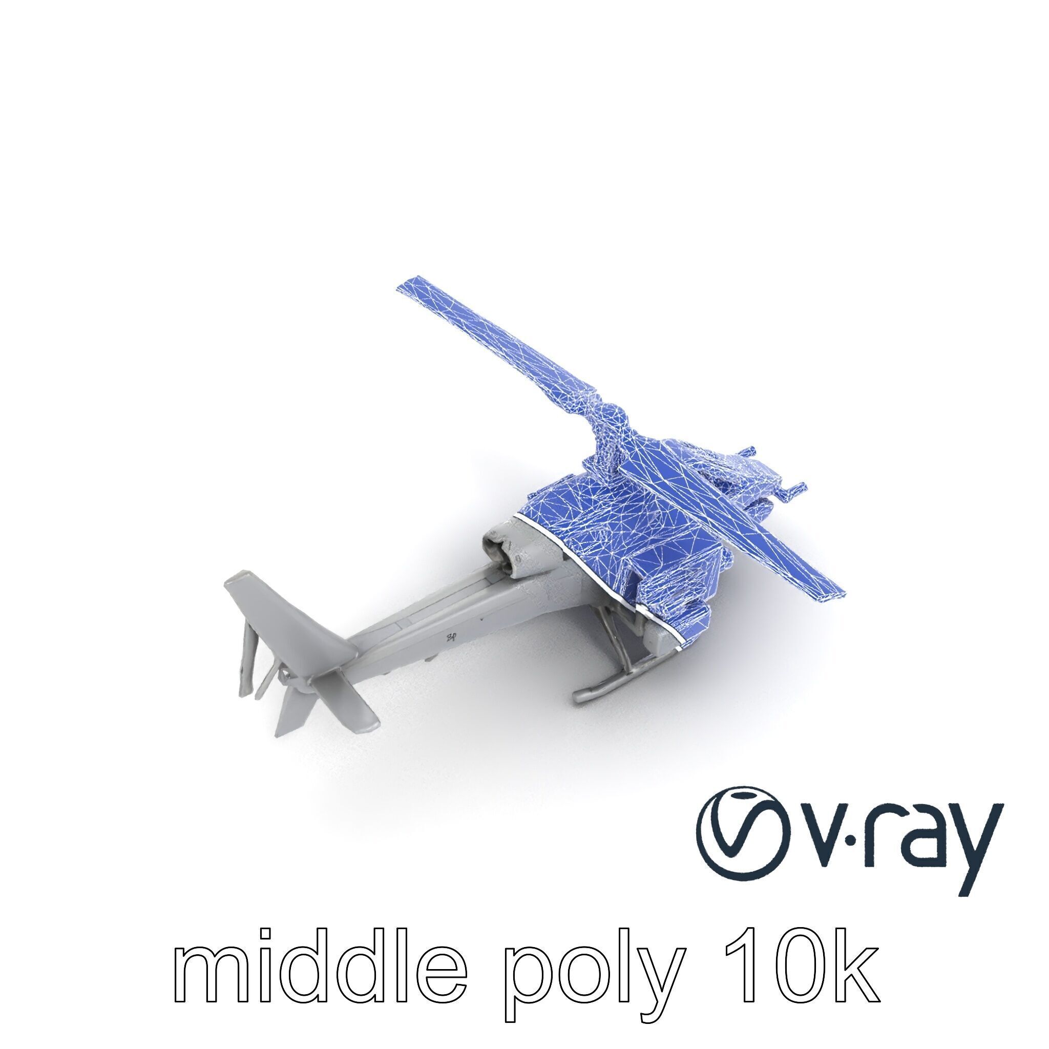ShadowFury Attack Chopper model pack Low-poly 3D model_21