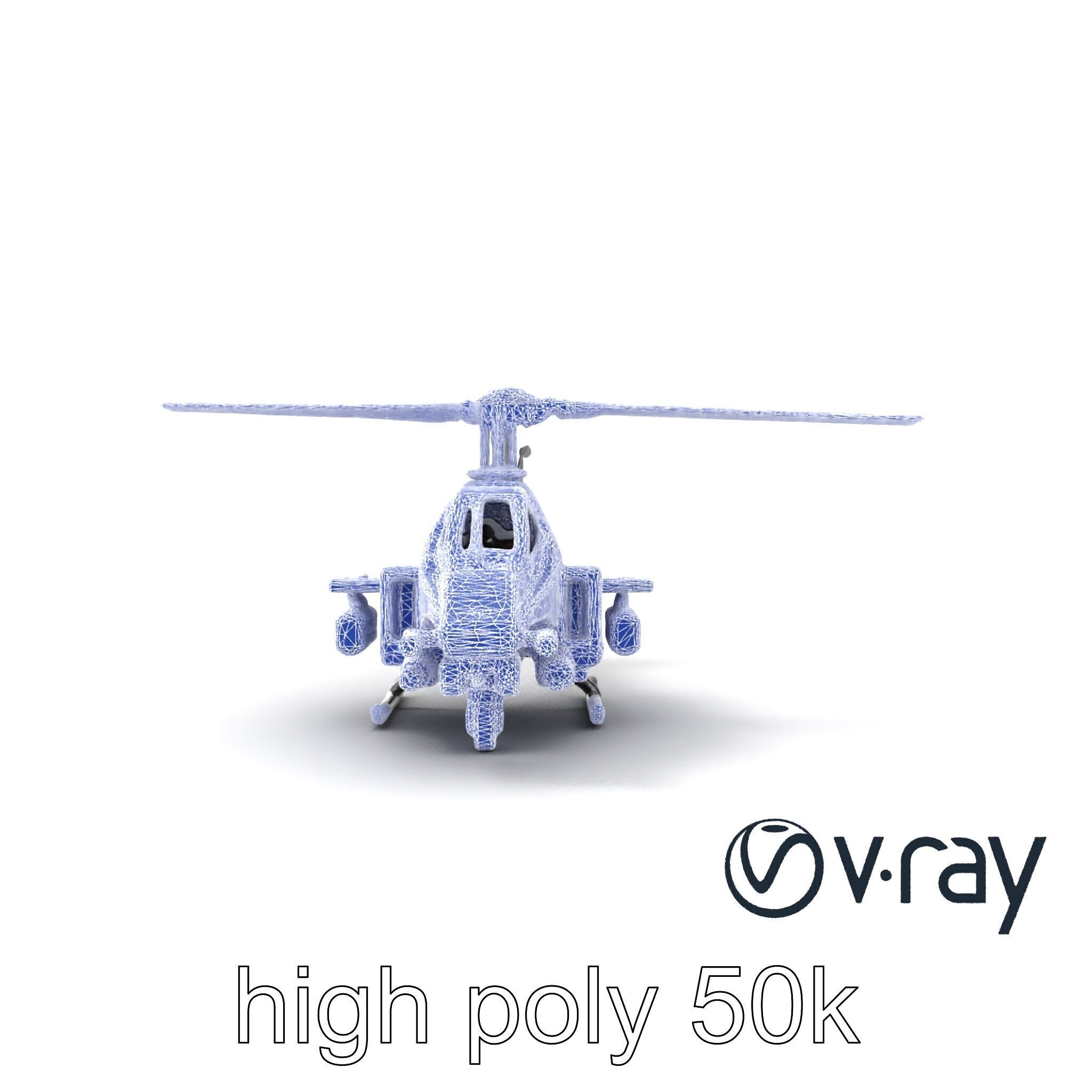 ShadowFury Attack Chopper model pack Low-poly 3D model_32