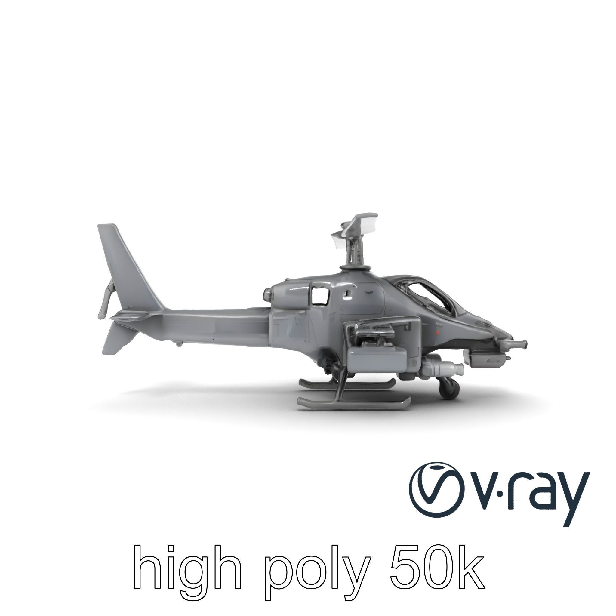 ShadowFury Attack Chopper model pack Low-poly 3D model_16