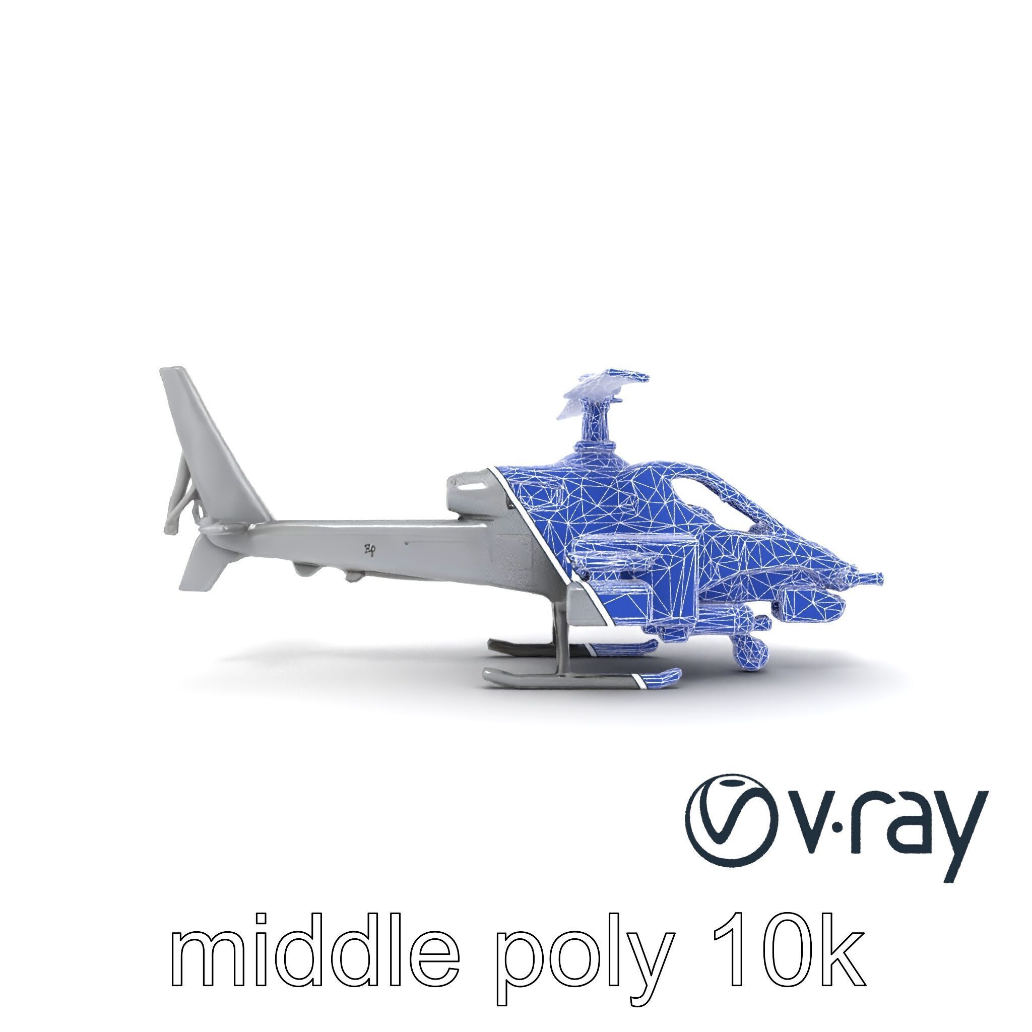 ShadowFury Attack Chopper model pack Low-poly 3D model_17