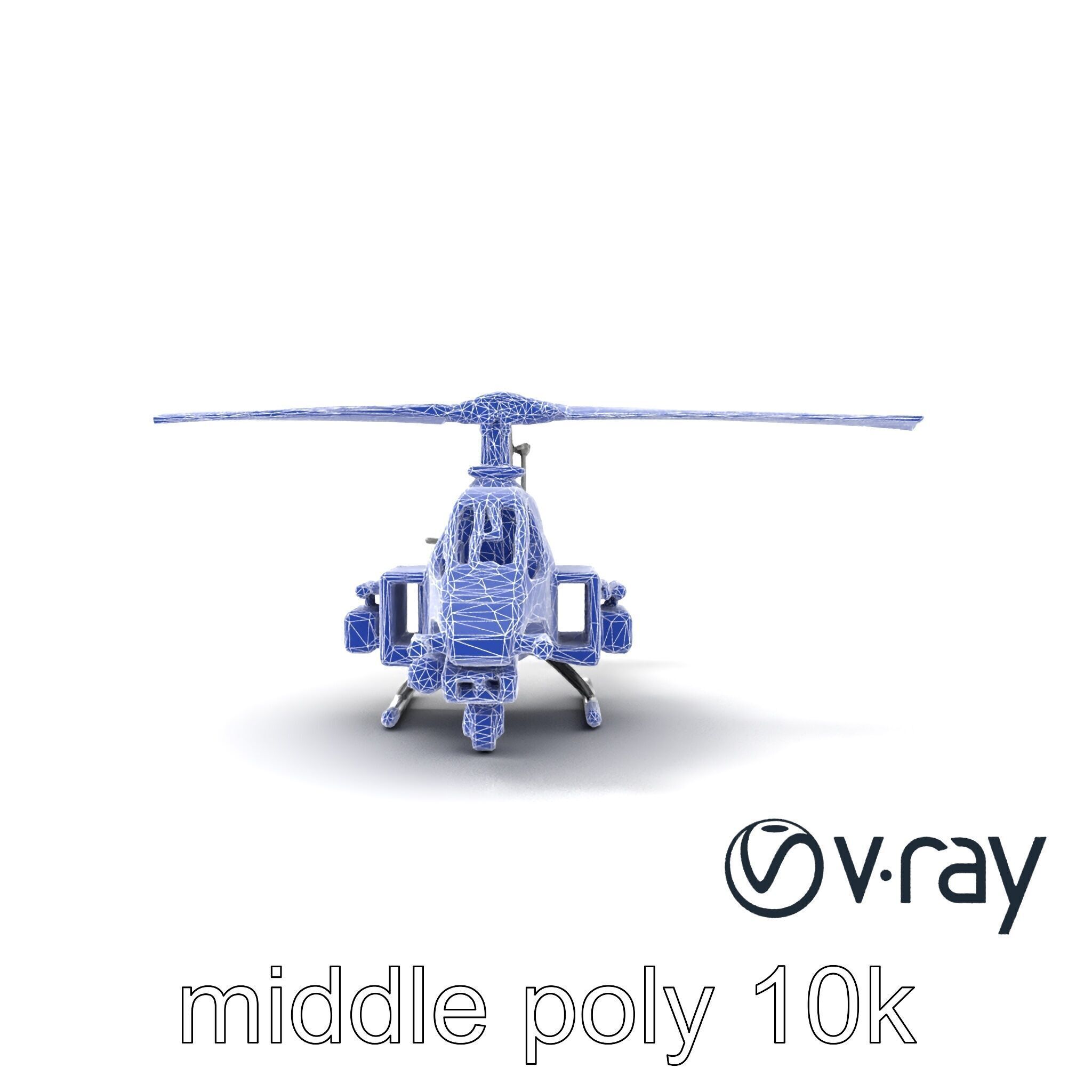 ShadowFury Attack Chopper model pack Low-poly 3D model_25