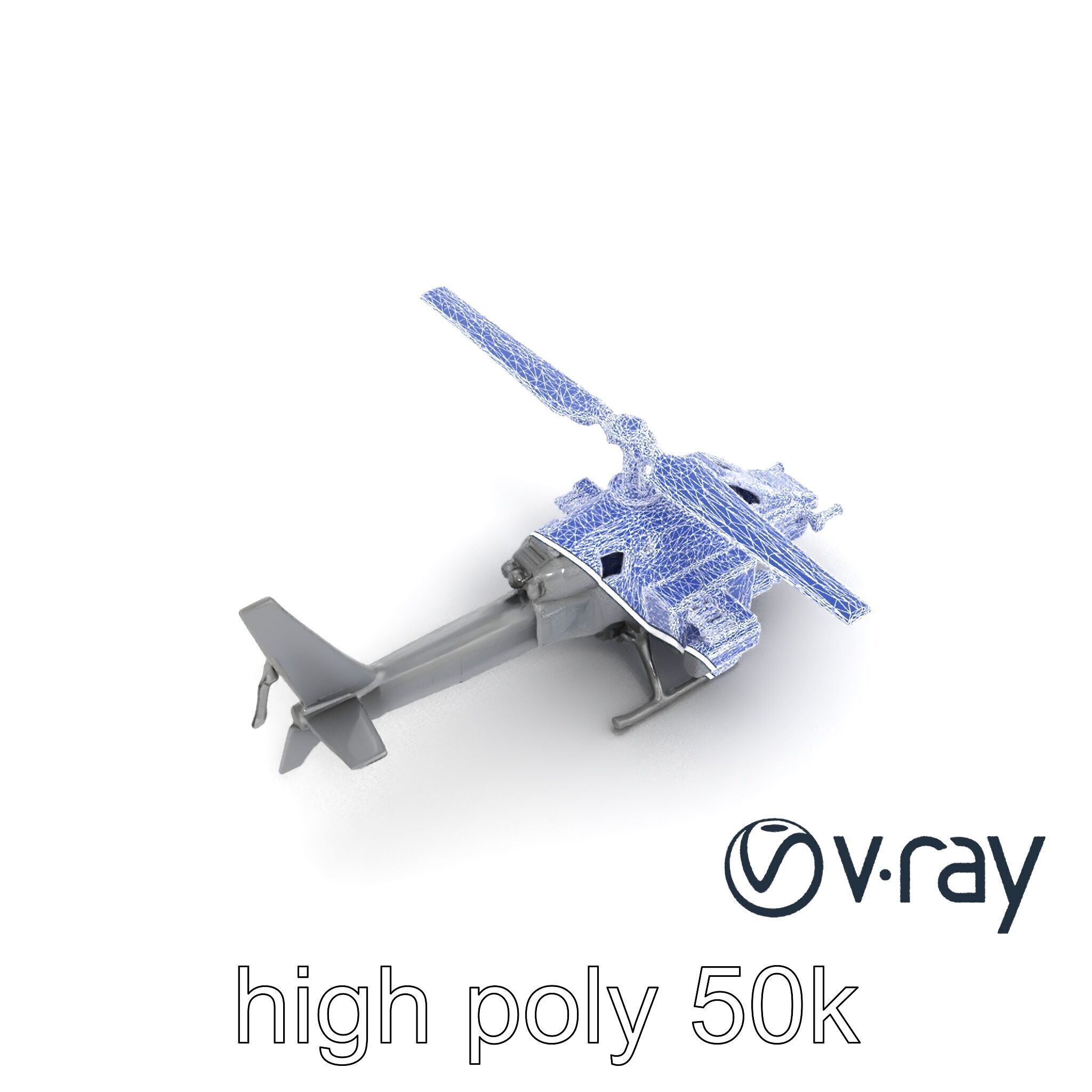 ShadowFury Attack Chopper model pack Low-poly 3D model_18