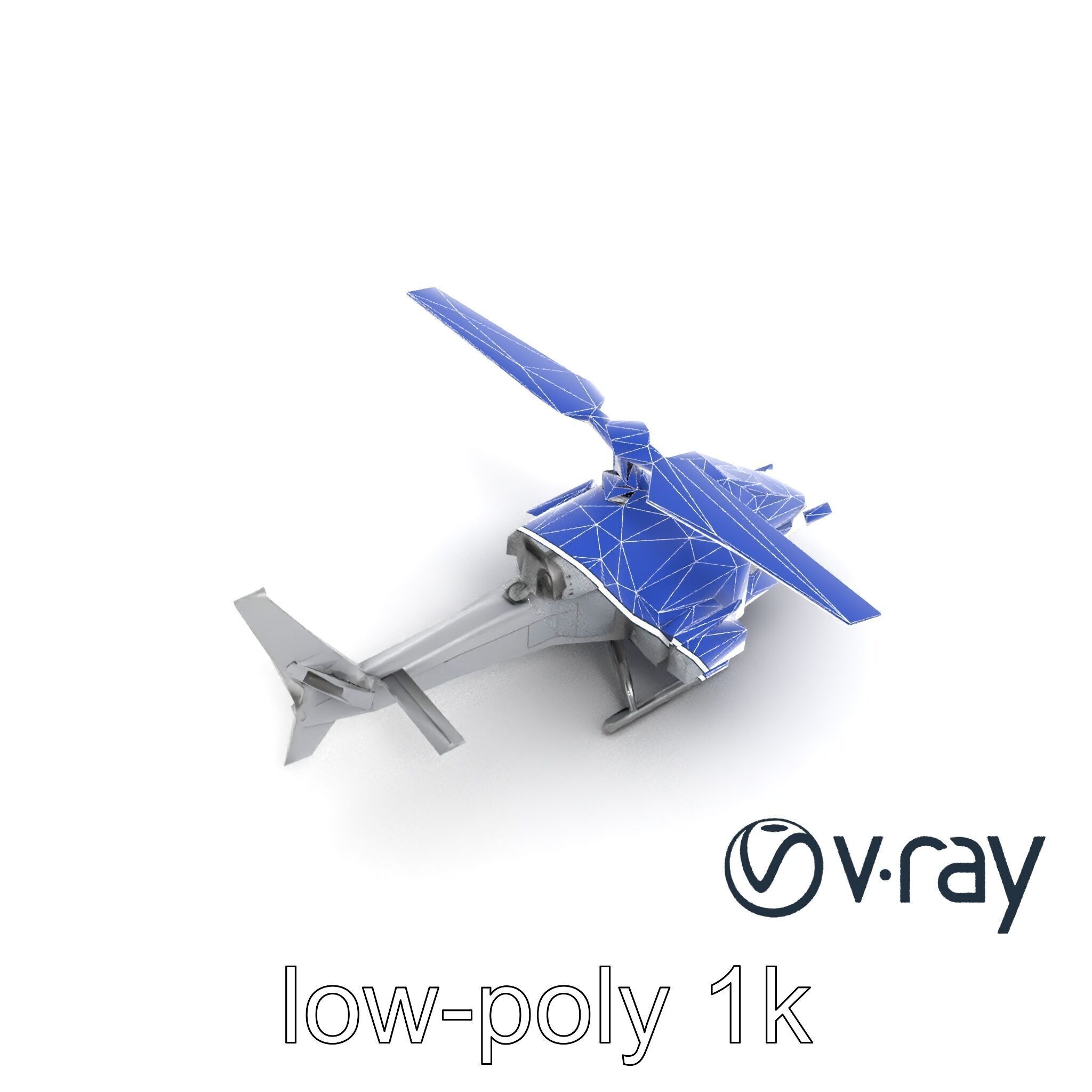 ShadowFury Attack Chopper model pack Low-poly 3D model_28
