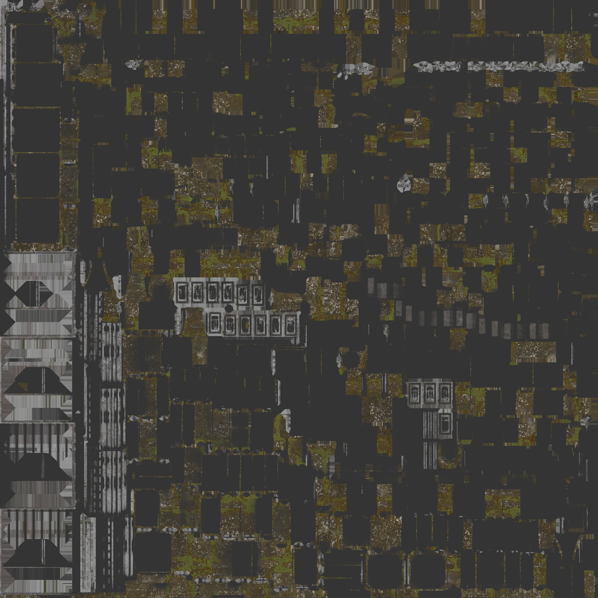 cemetery gateway 3D model_6