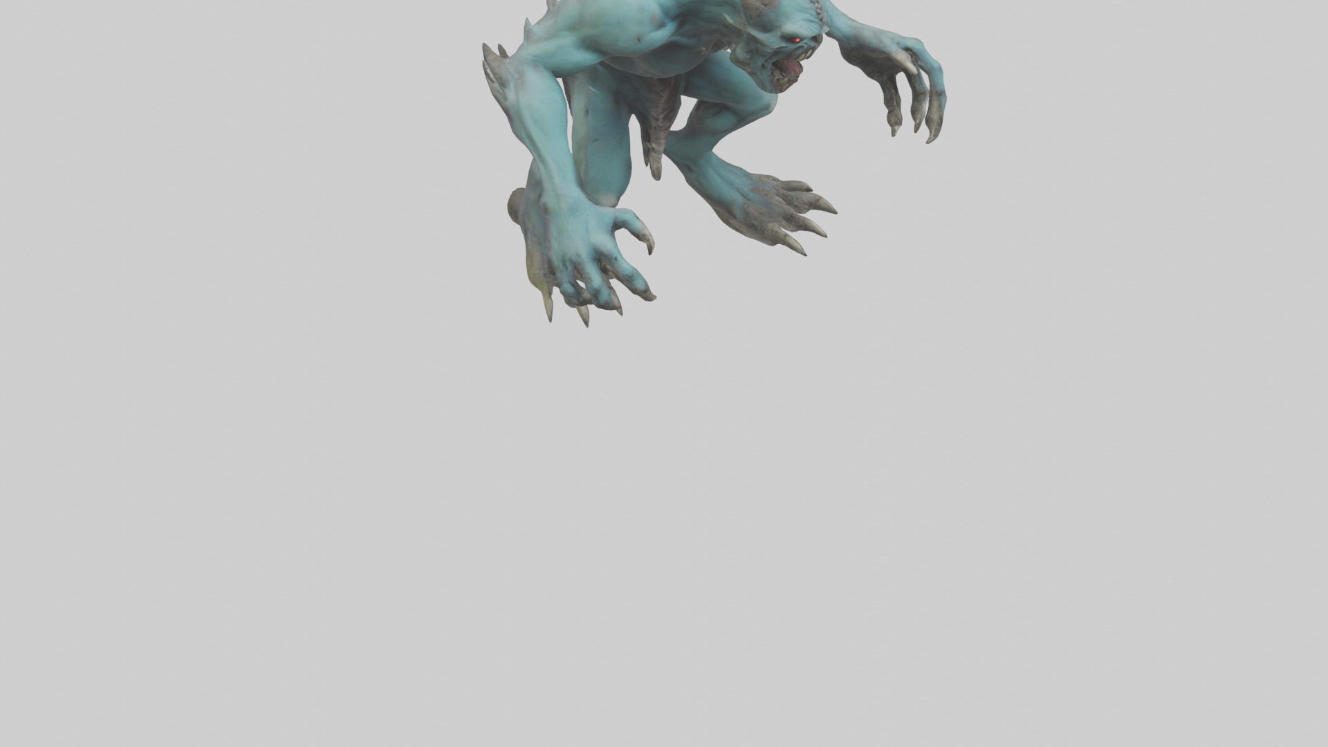 Necrotic Beast model Low-poly 3D model_6