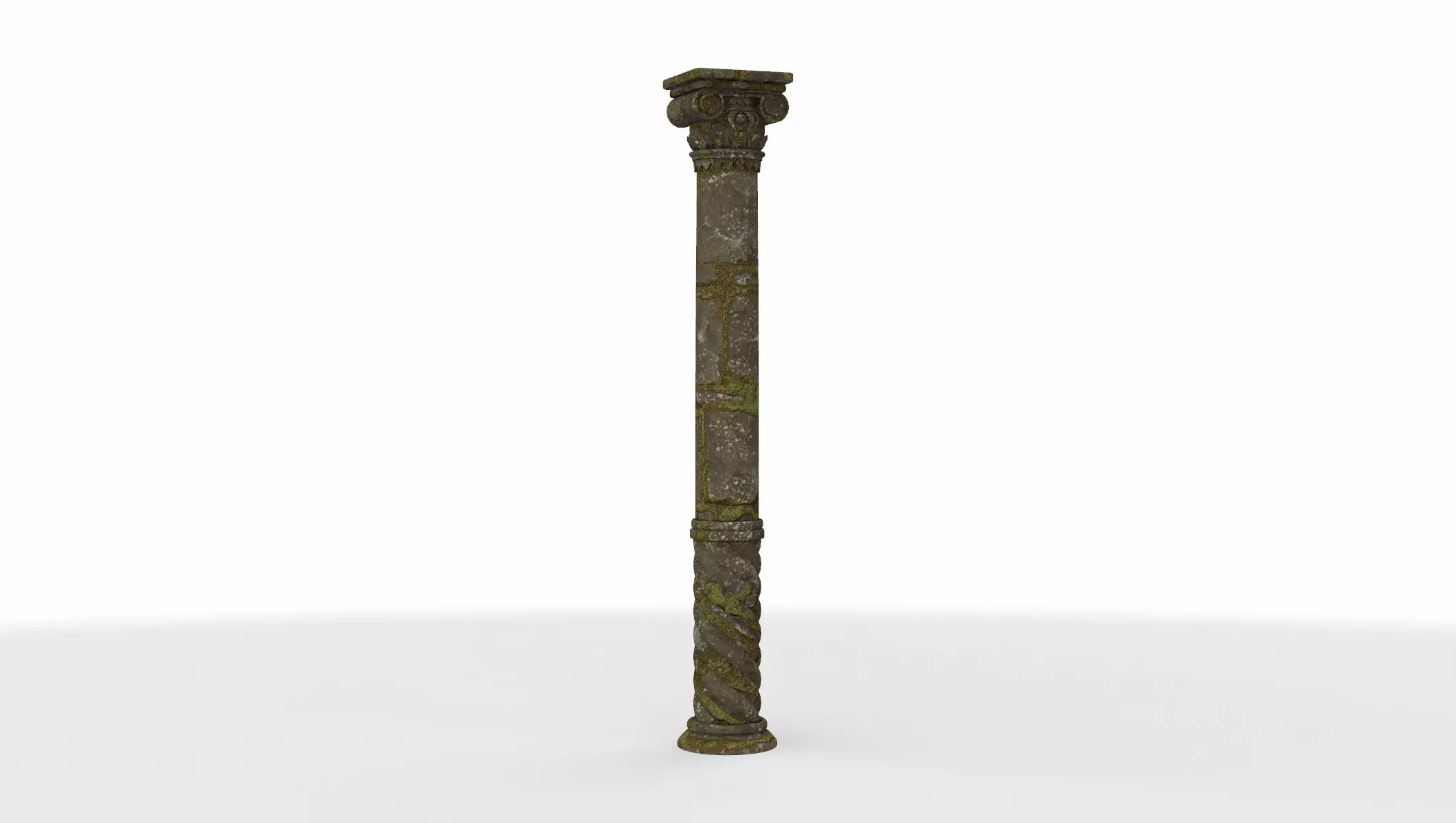 corinthian column 3D model