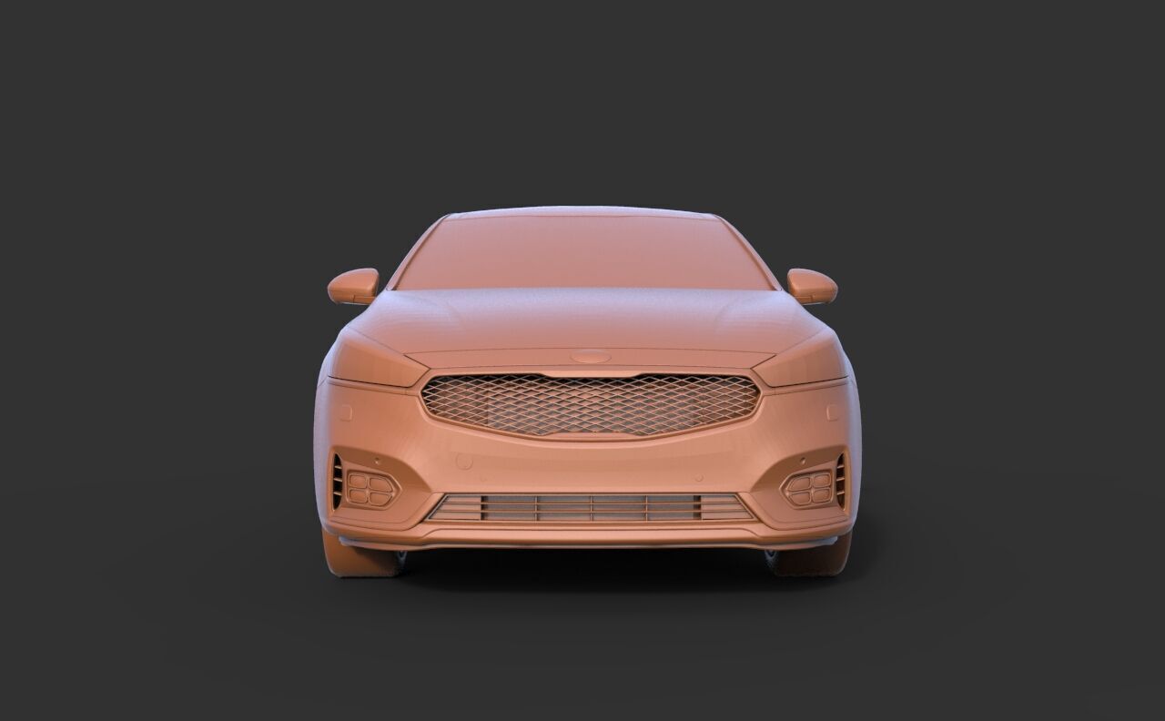 Kia Cadenza 3D print model_1