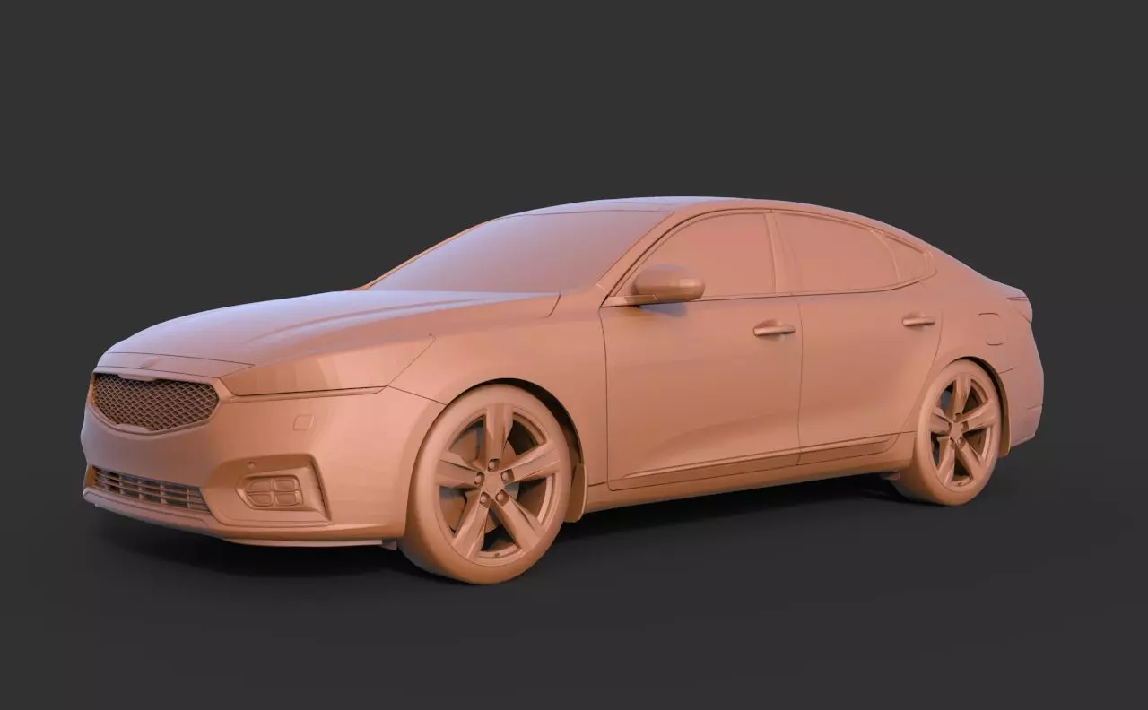 Kia Cadenza 3D print model_0