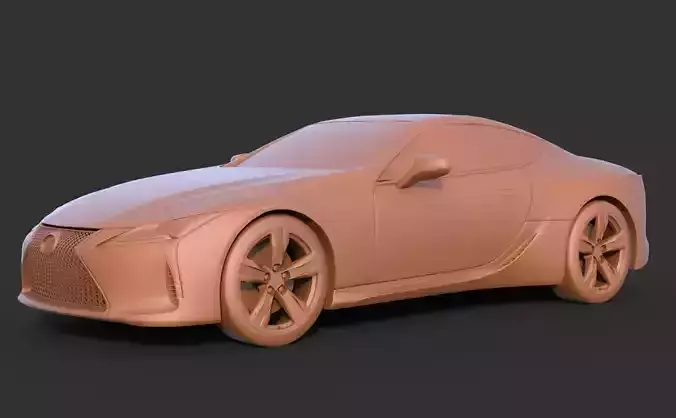 Lexus LC500 3D print model