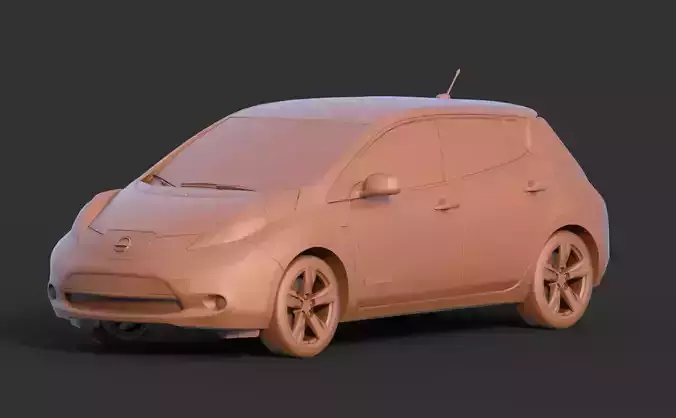 Nissan Leaf 3D print model
