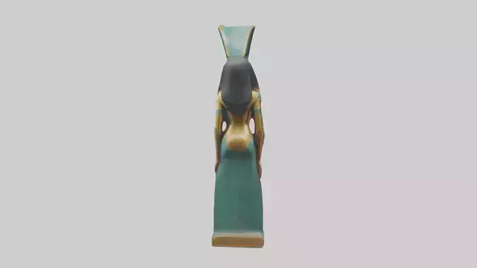 Nephthys statue model