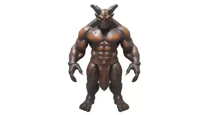 muscular demon