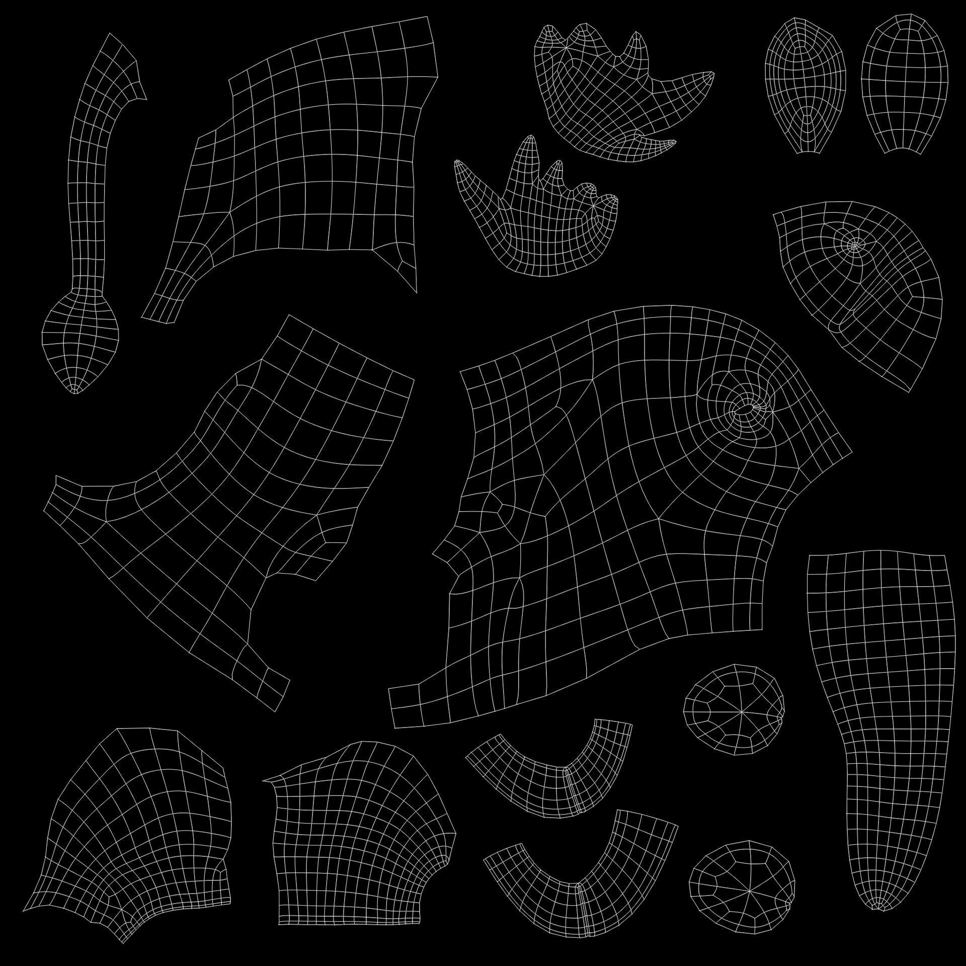 Cow Cartoon 3D model_9