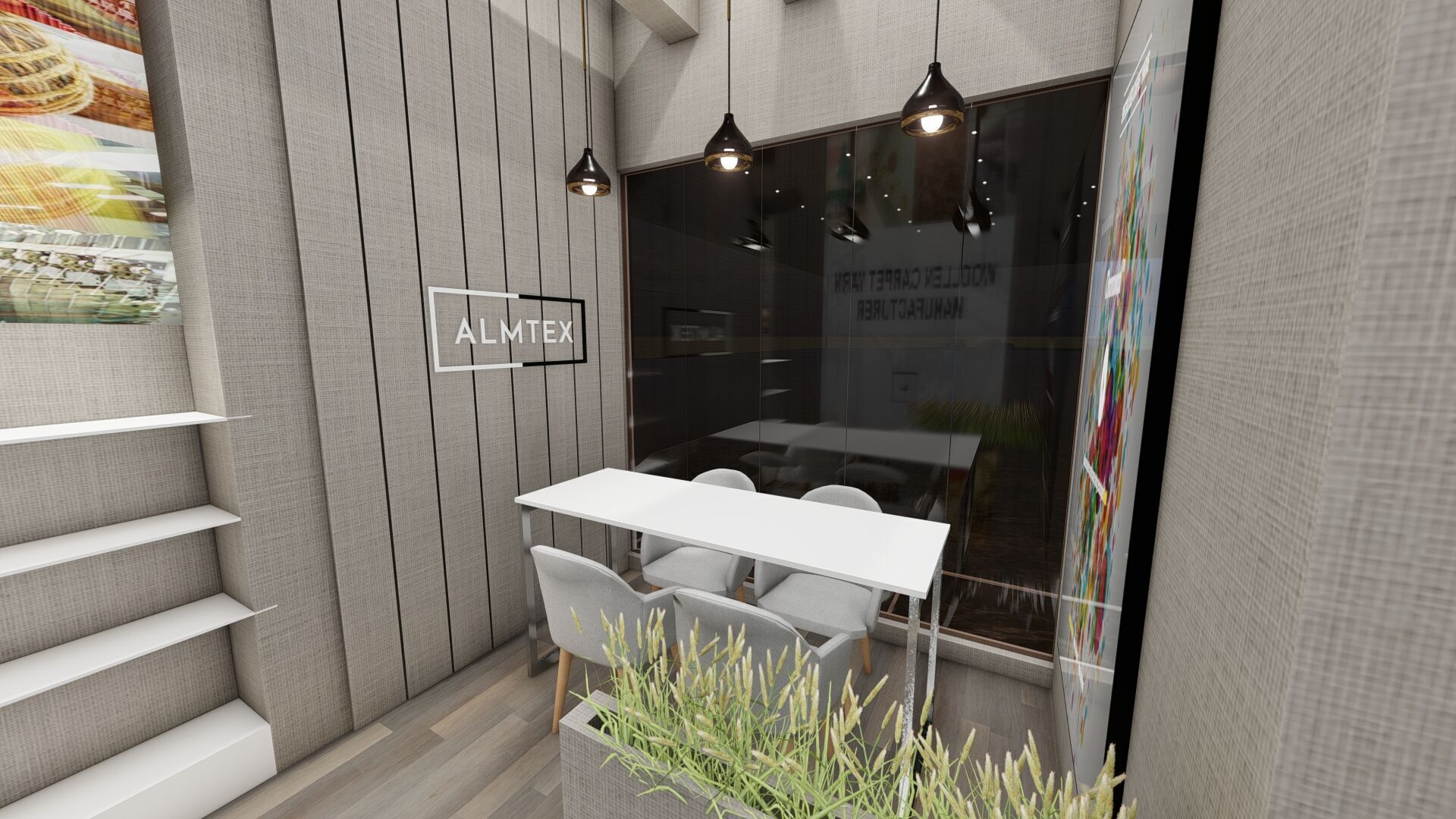 6x5 Exhibition Booth 3D model_8