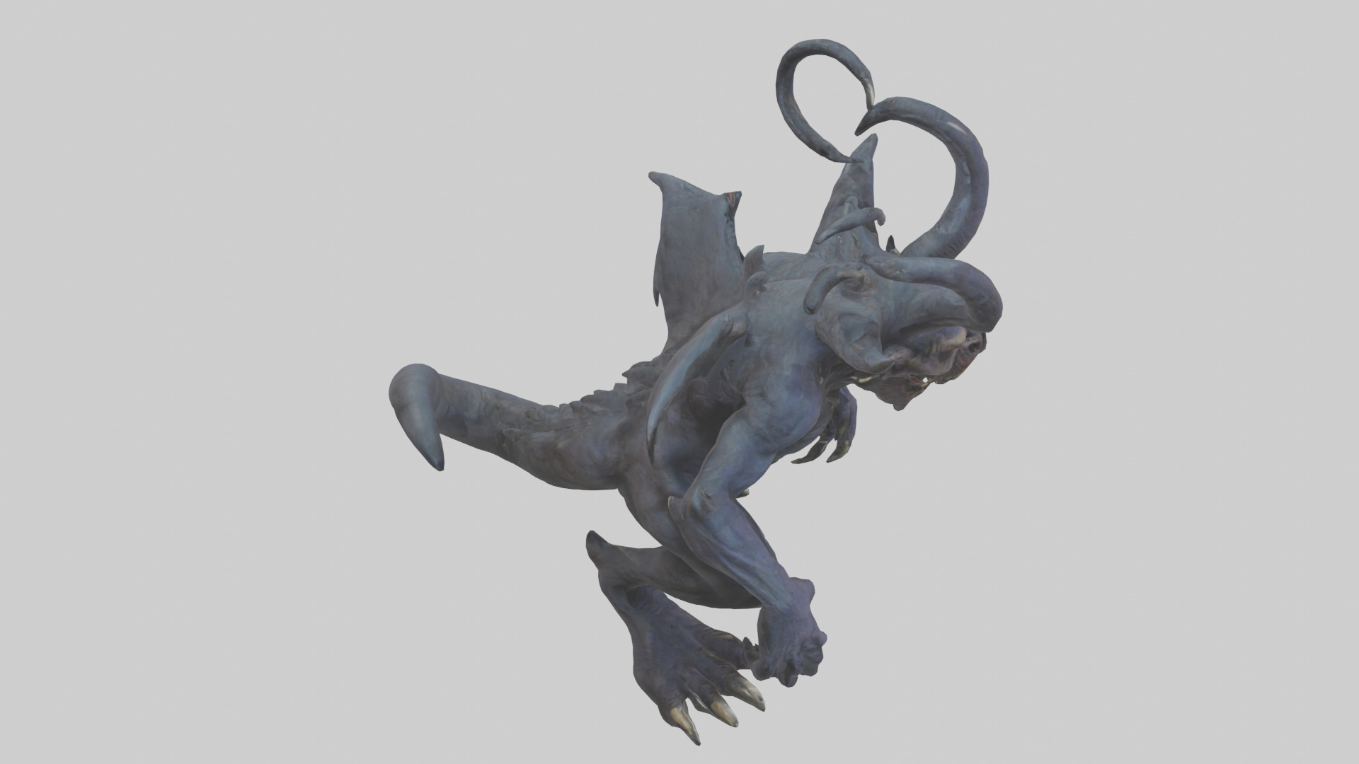Nightmare beast model Low-poly 3D model_18