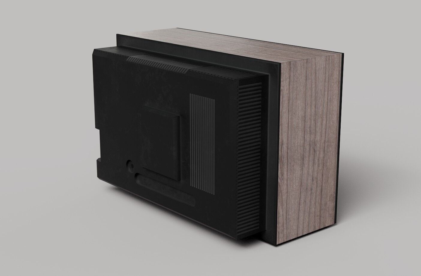 Retro Analog TV - Eastern European style Game Ready Low-poly 3D model_2