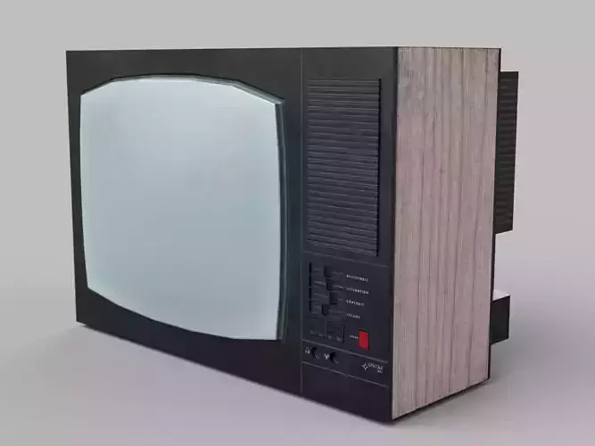 Retro Analog TV - Eastern European style Game Ready