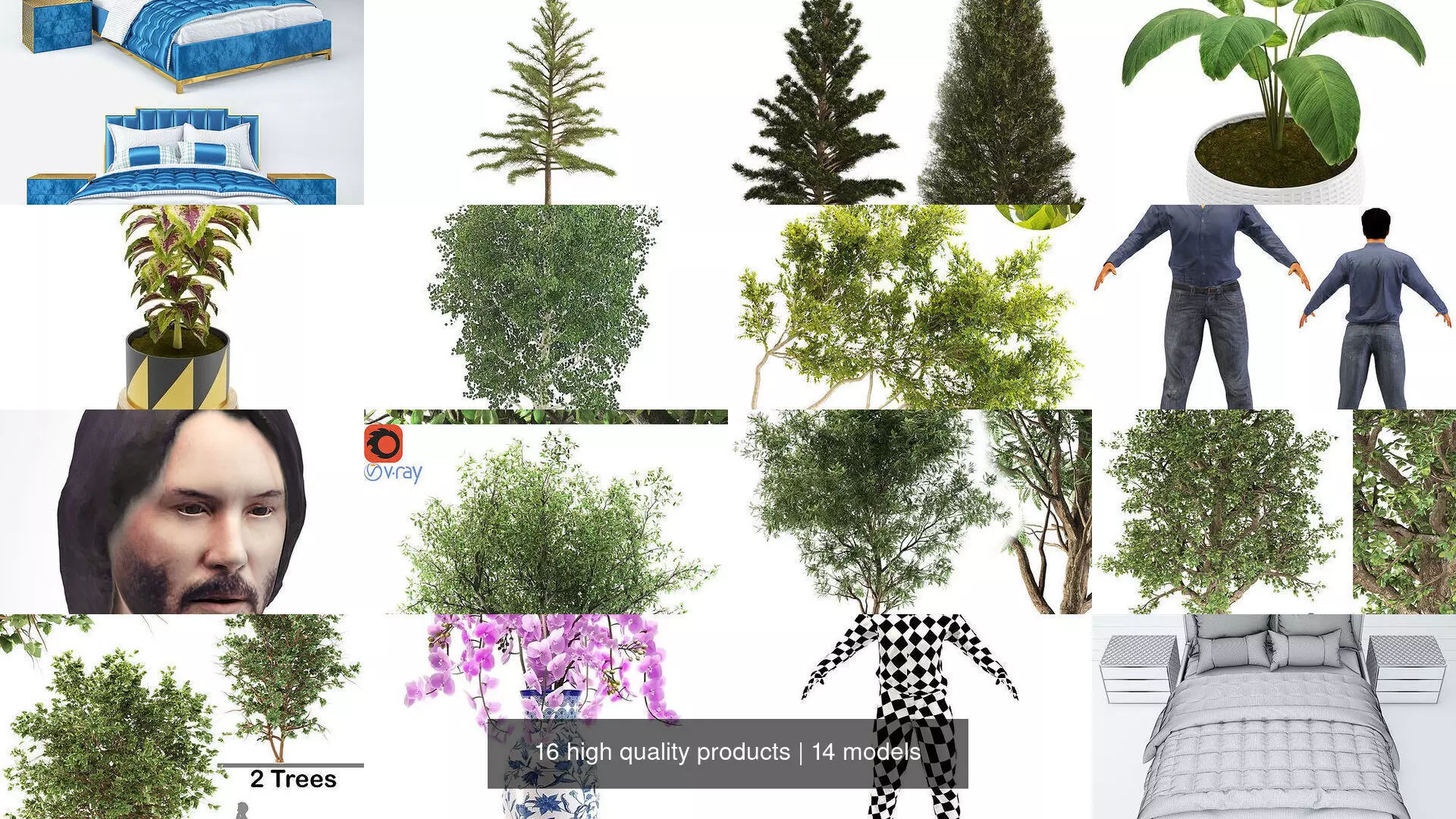 16 high quality products 3D Model Collection_0