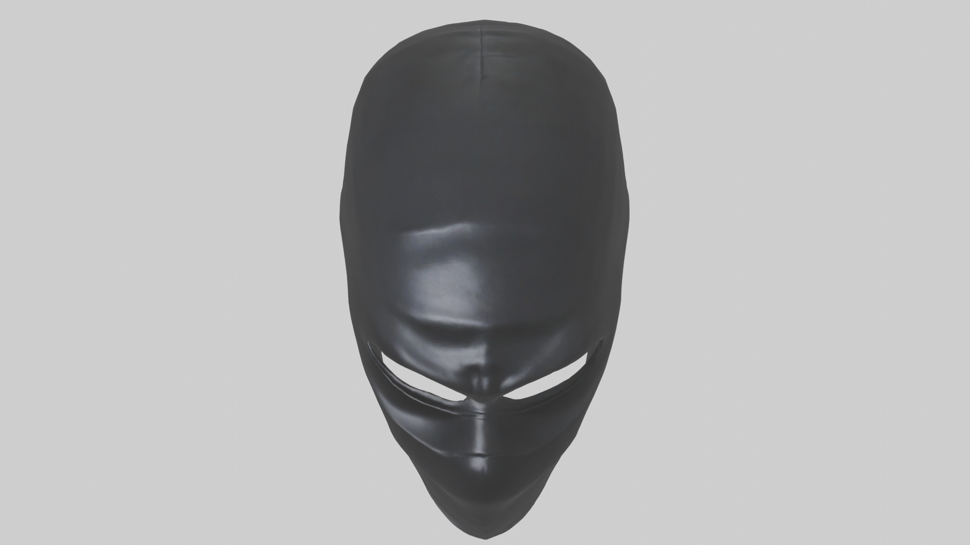 Ninja Mask model Low-poly 3D model_16