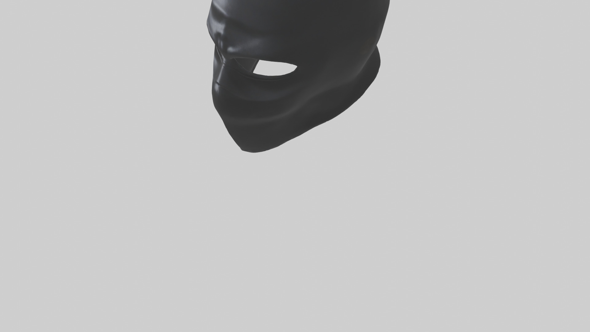 Ninja Mask model Low-poly 3D model_5