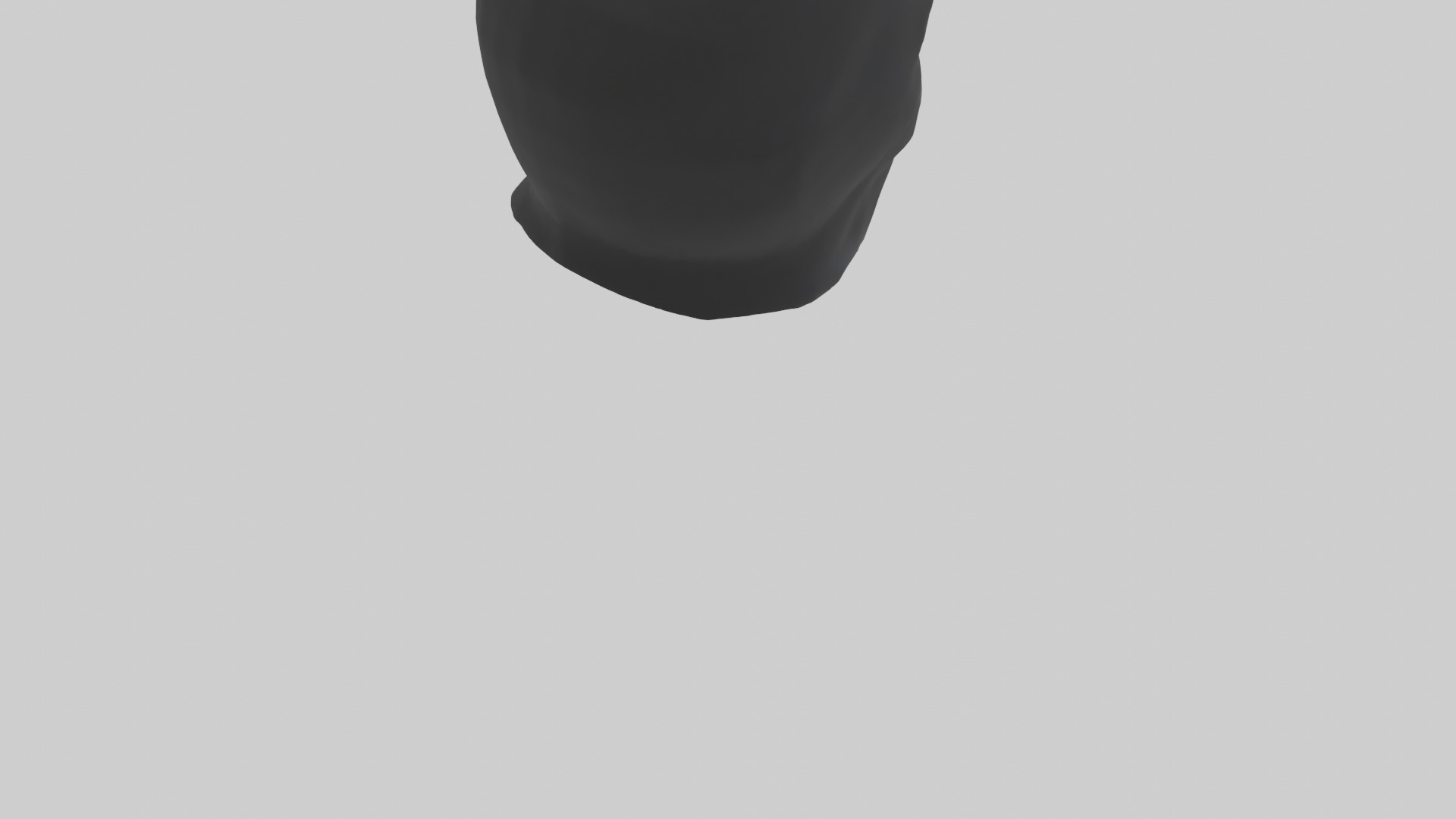 Ninja Mask model Low-poly 3D model_4