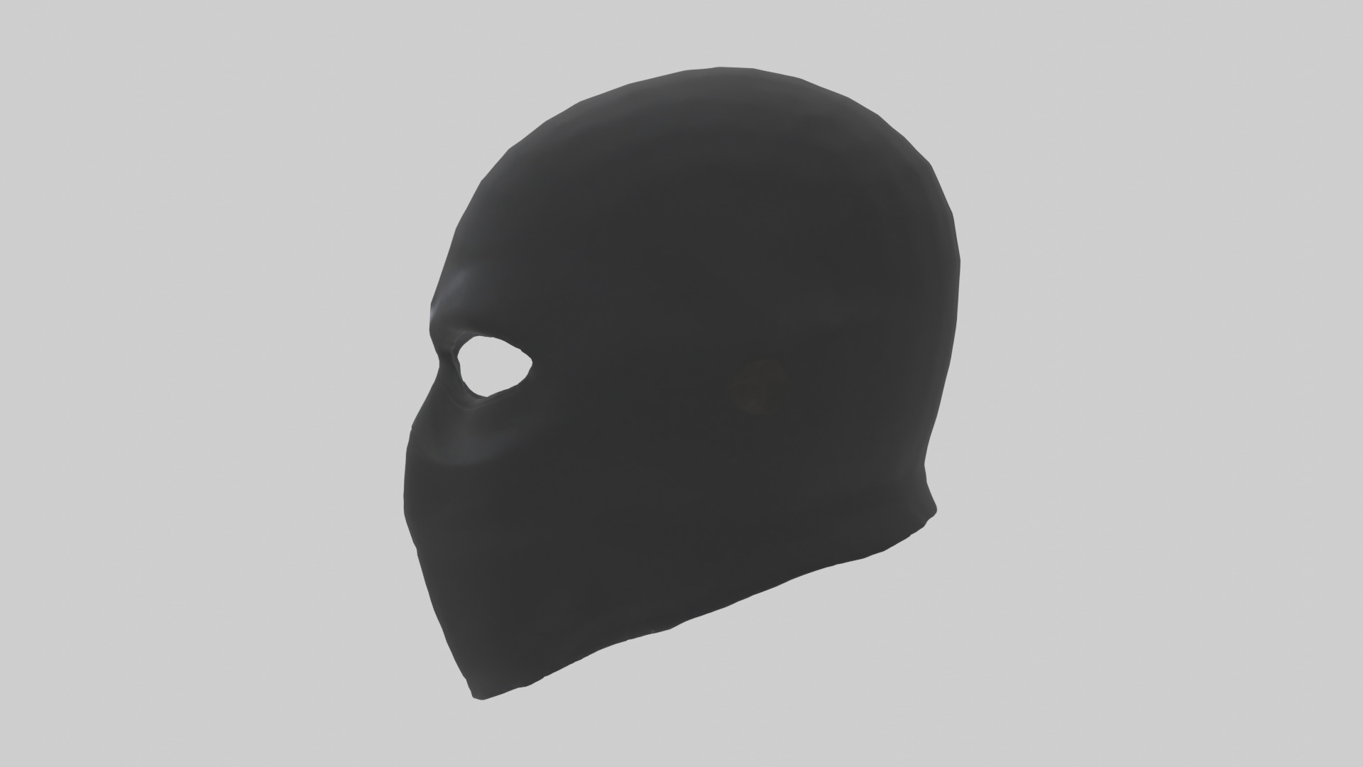 Ninja Mask model Low-poly 3D model_12