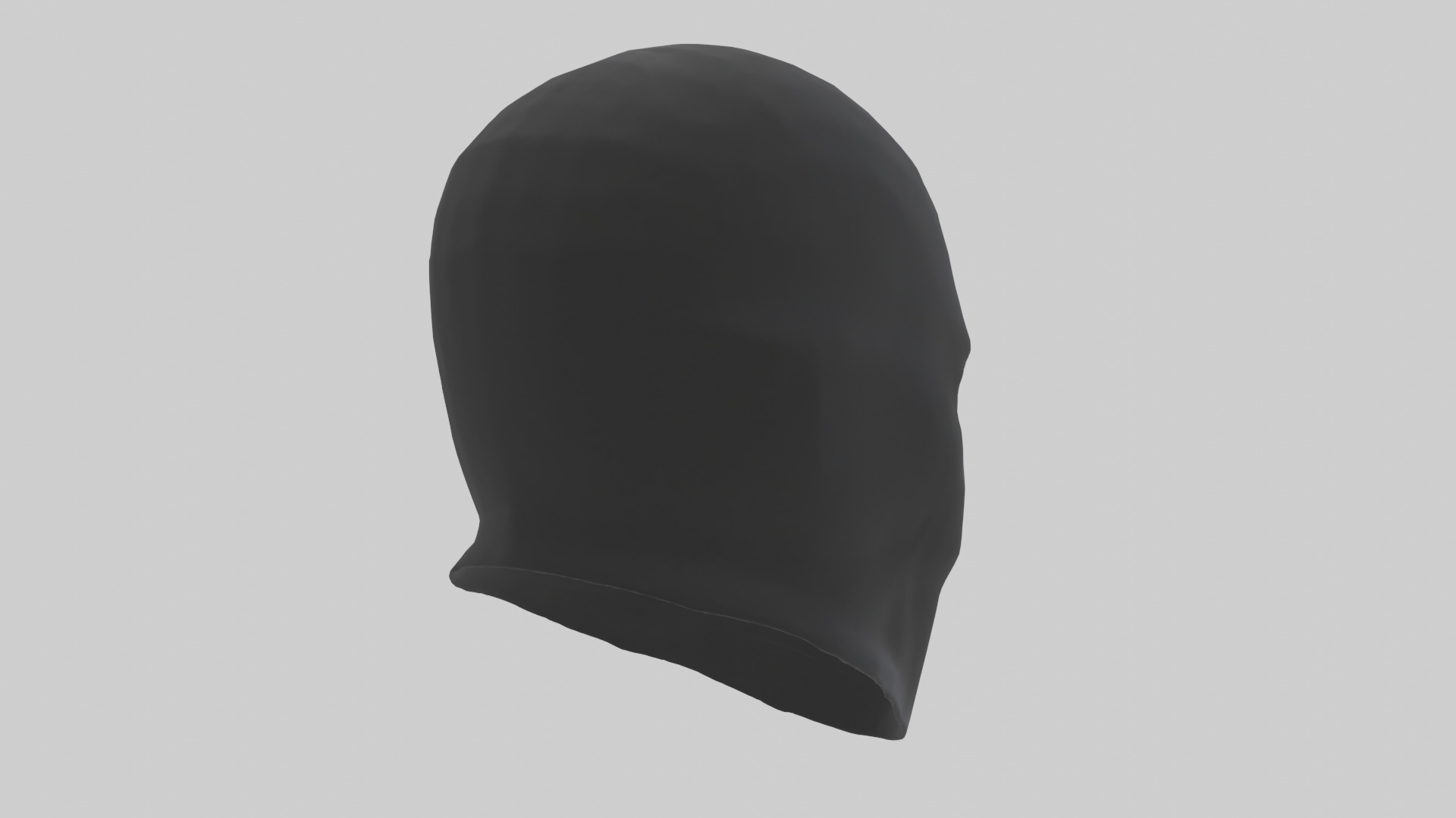 Ninja Mask model Low-poly 3D model_2