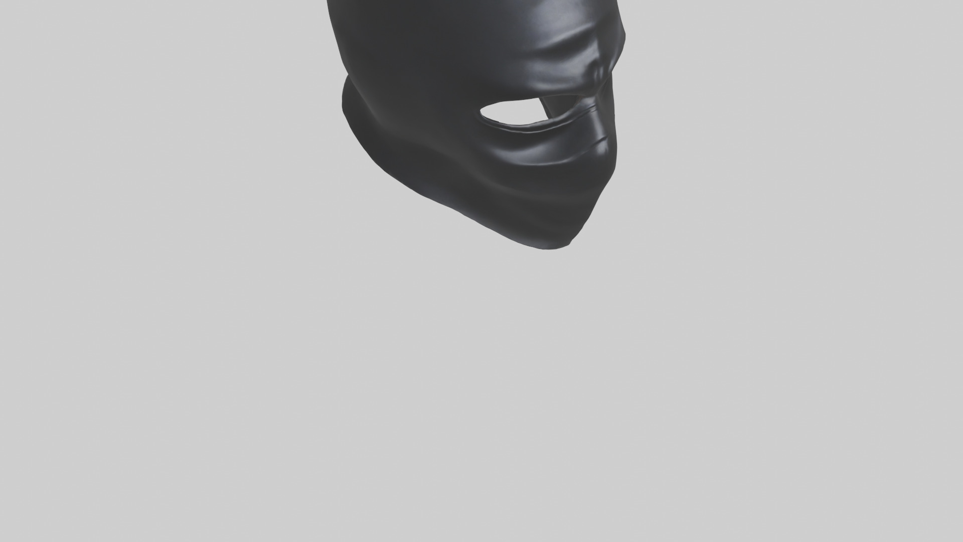 Ninja Mask model Low-poly 3D model_6