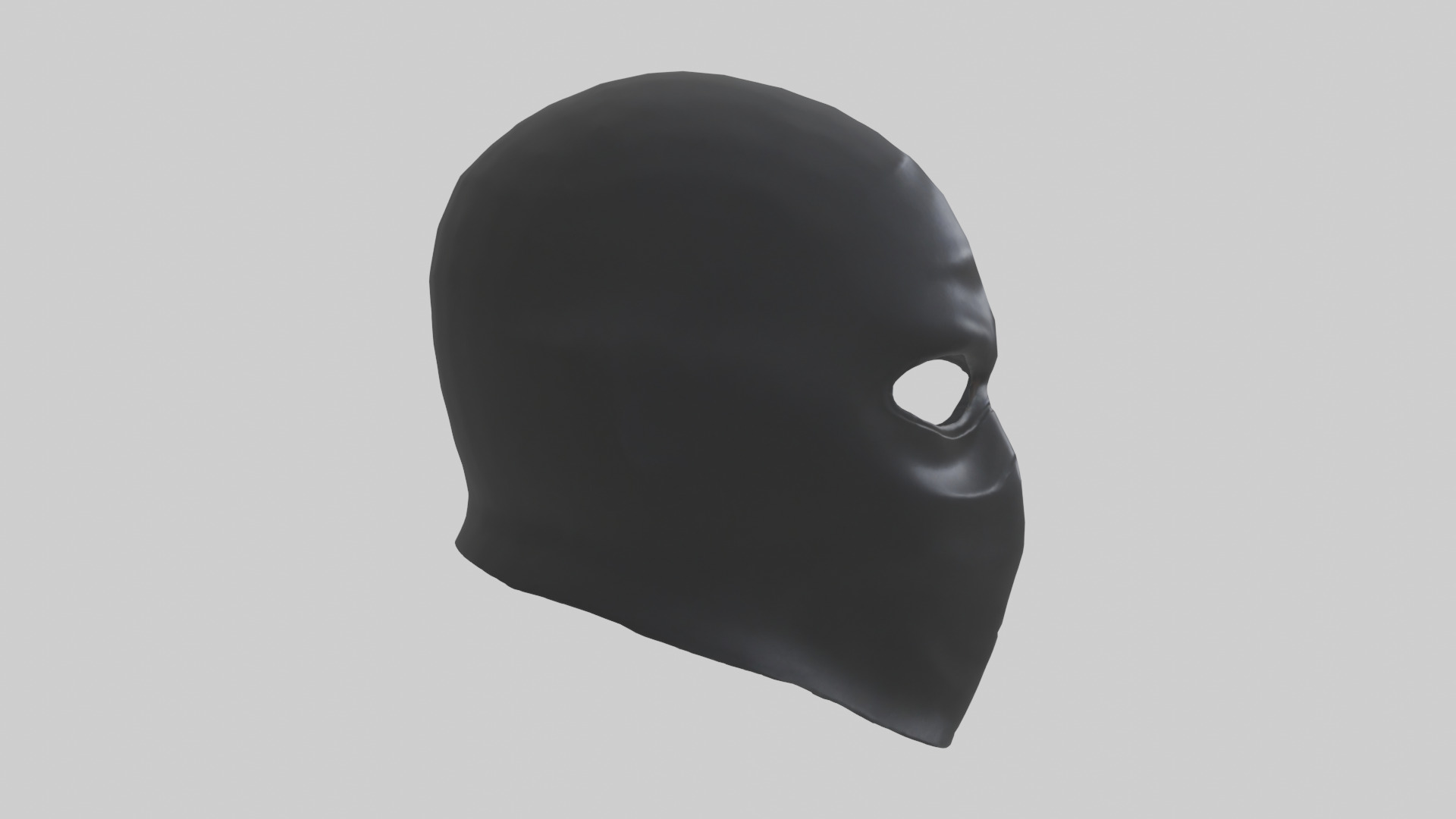 Ninja Mask model Low-poly 3D model_13
