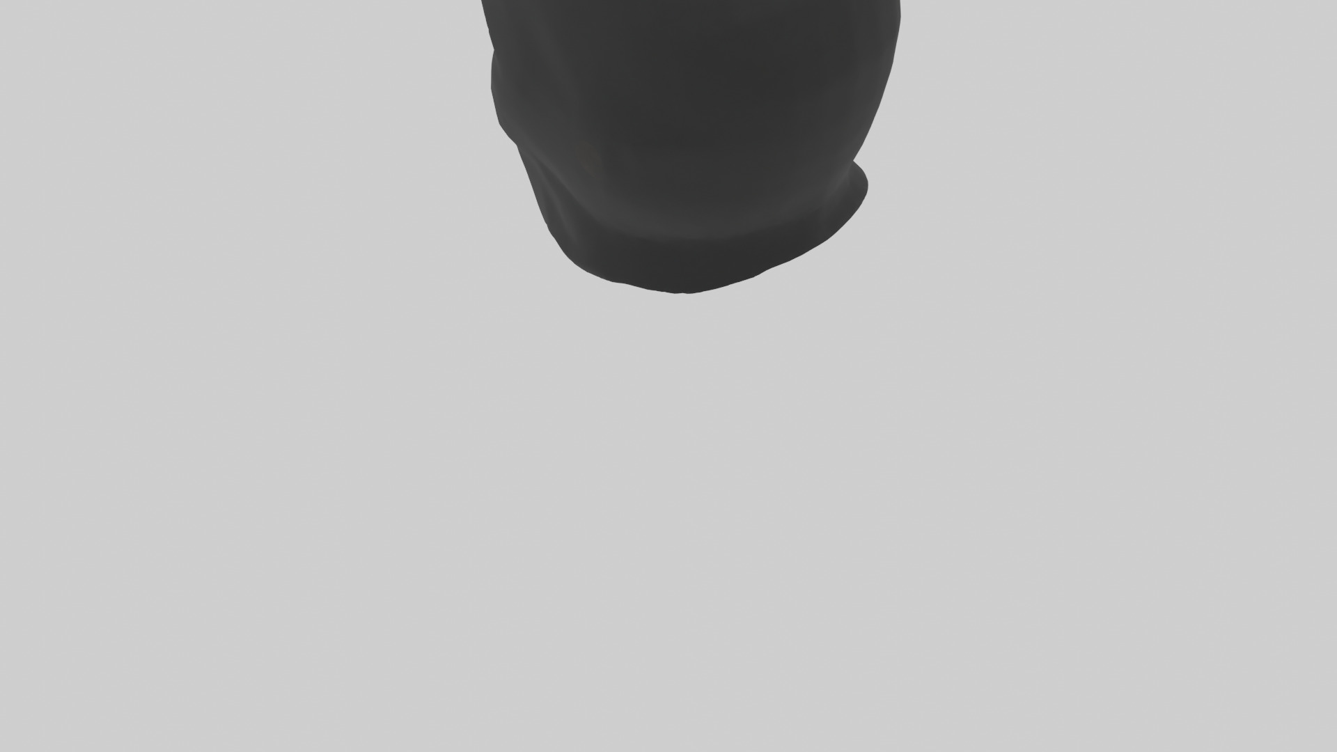 Ninja Mask model Low-poly 3D model_3