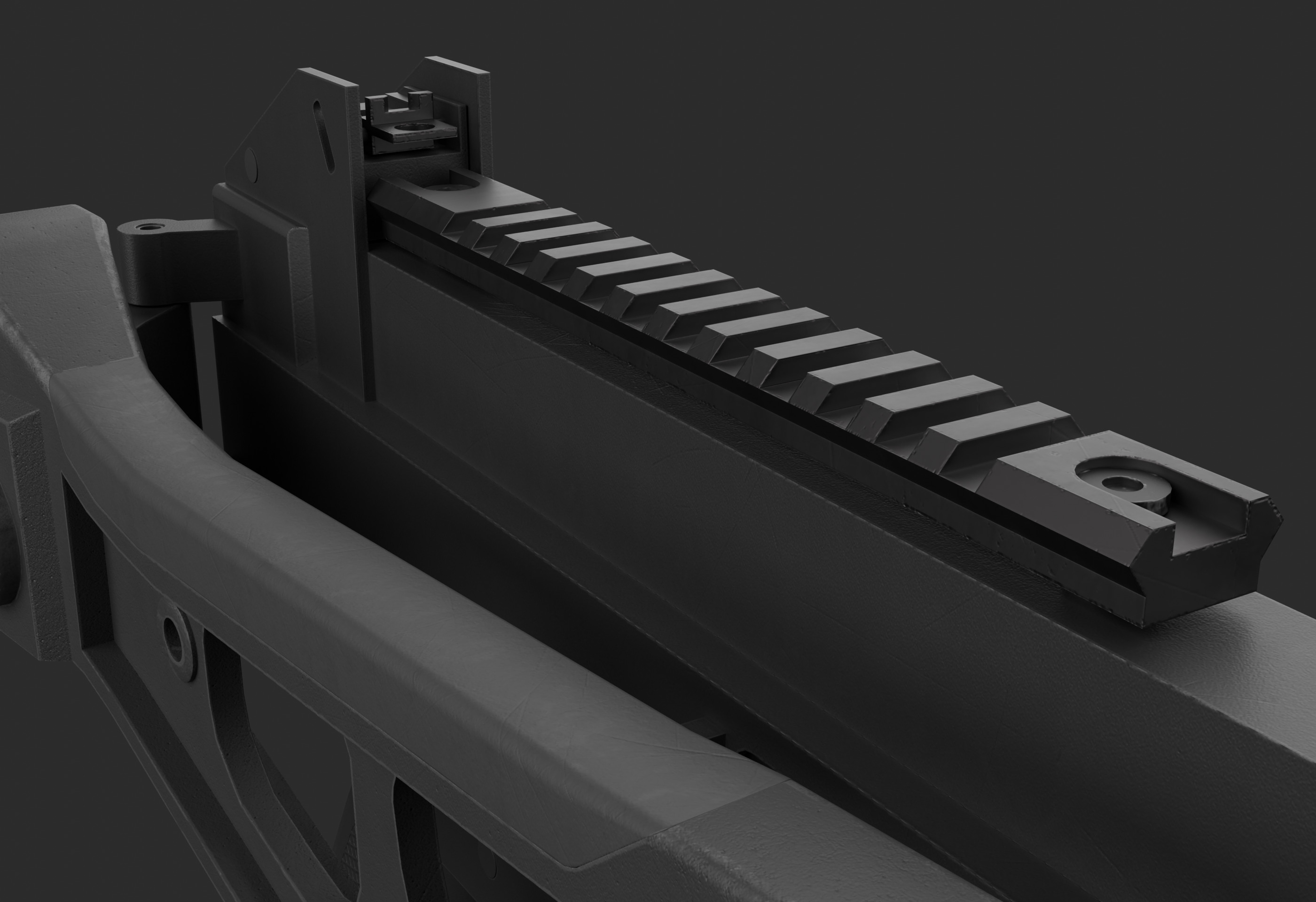 HK UMP - Game Ready Low-poly 3D model_6