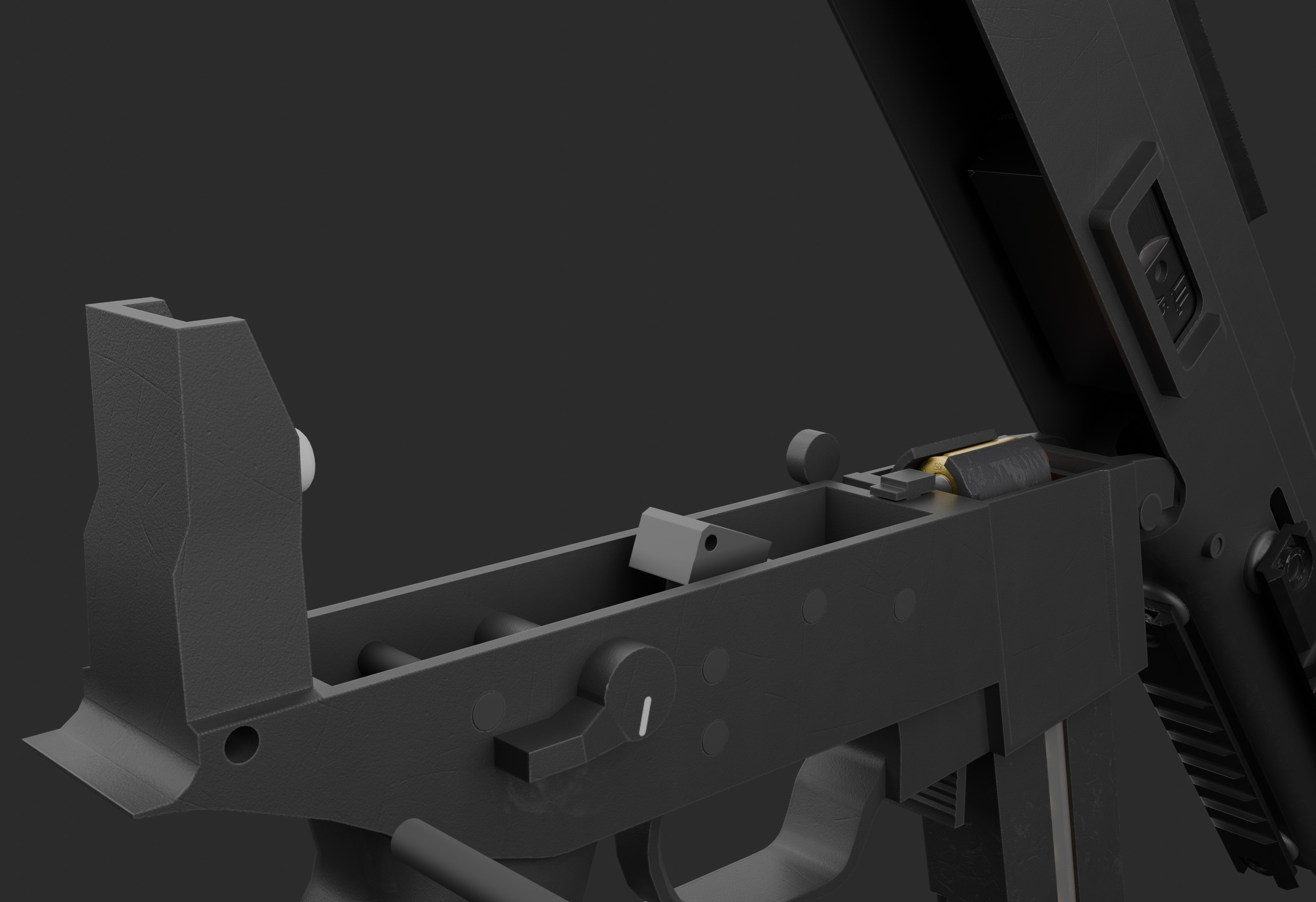 HK UMP - Game Ready Low-poly 3D model_7