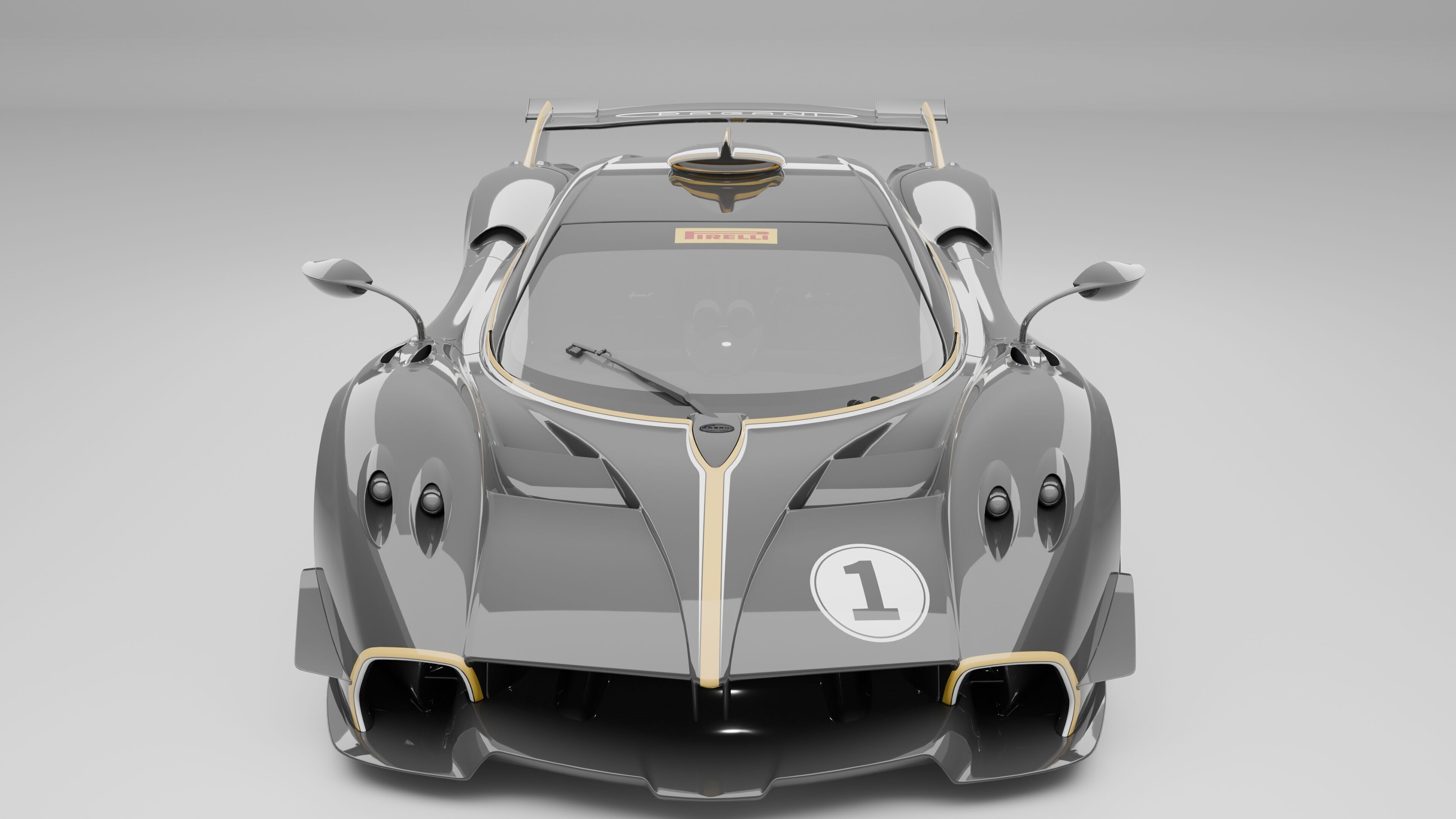 Pagani Huayra R 3D model_3