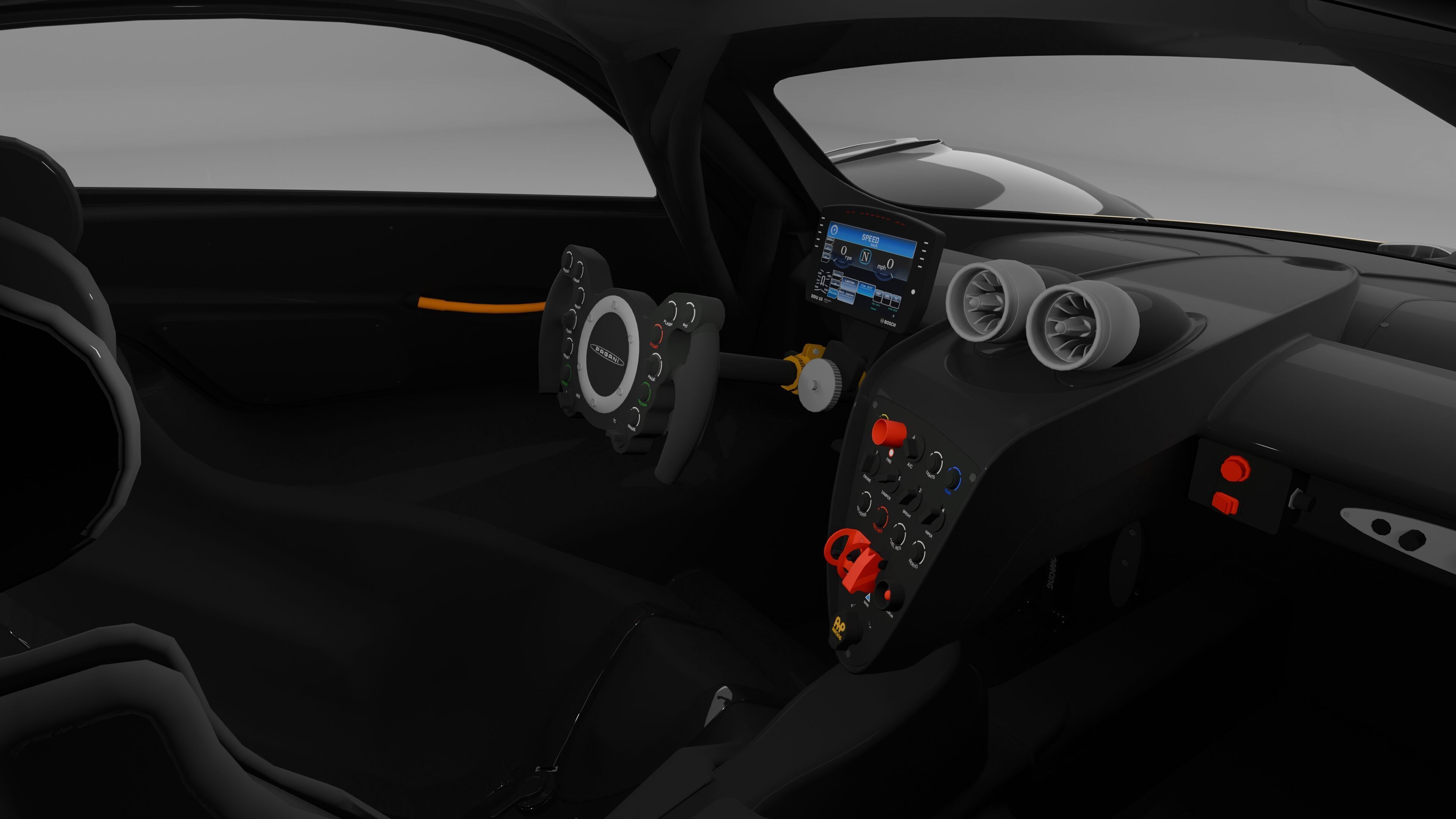 Pagani Huayra R 3D model_12