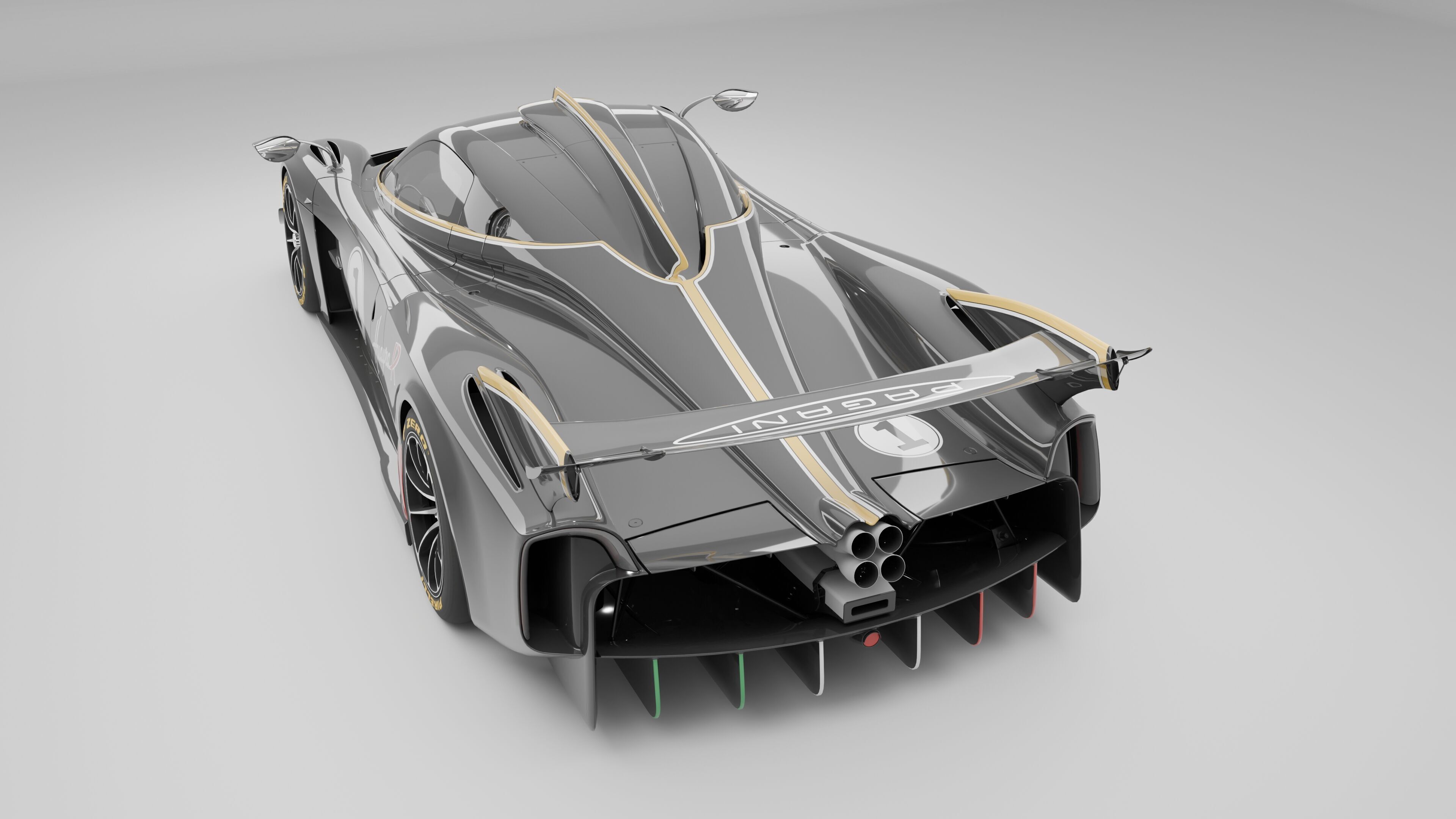 Pagani Huayra R 3D model_8