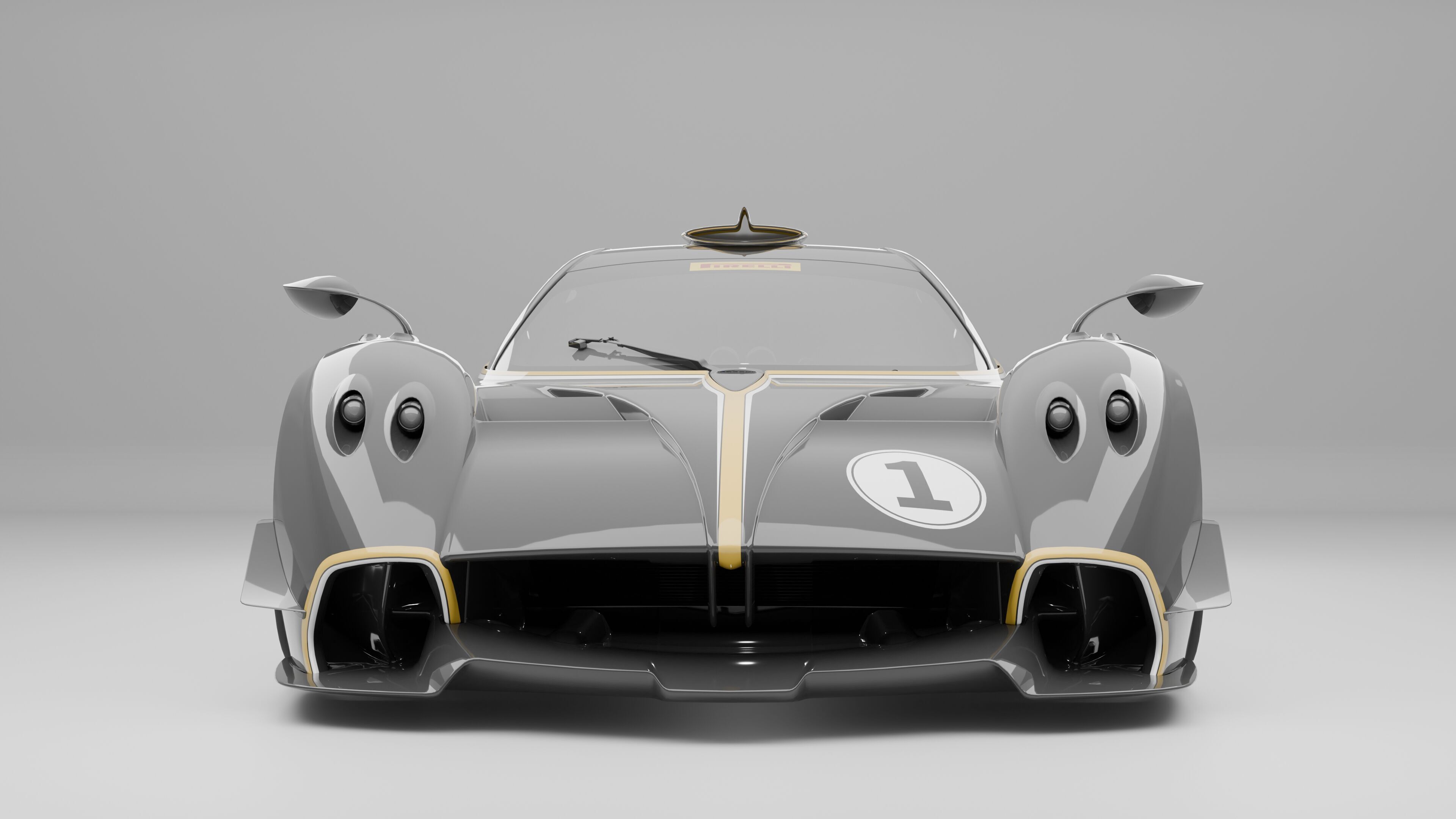 Pagani Huayra R 3D model_2