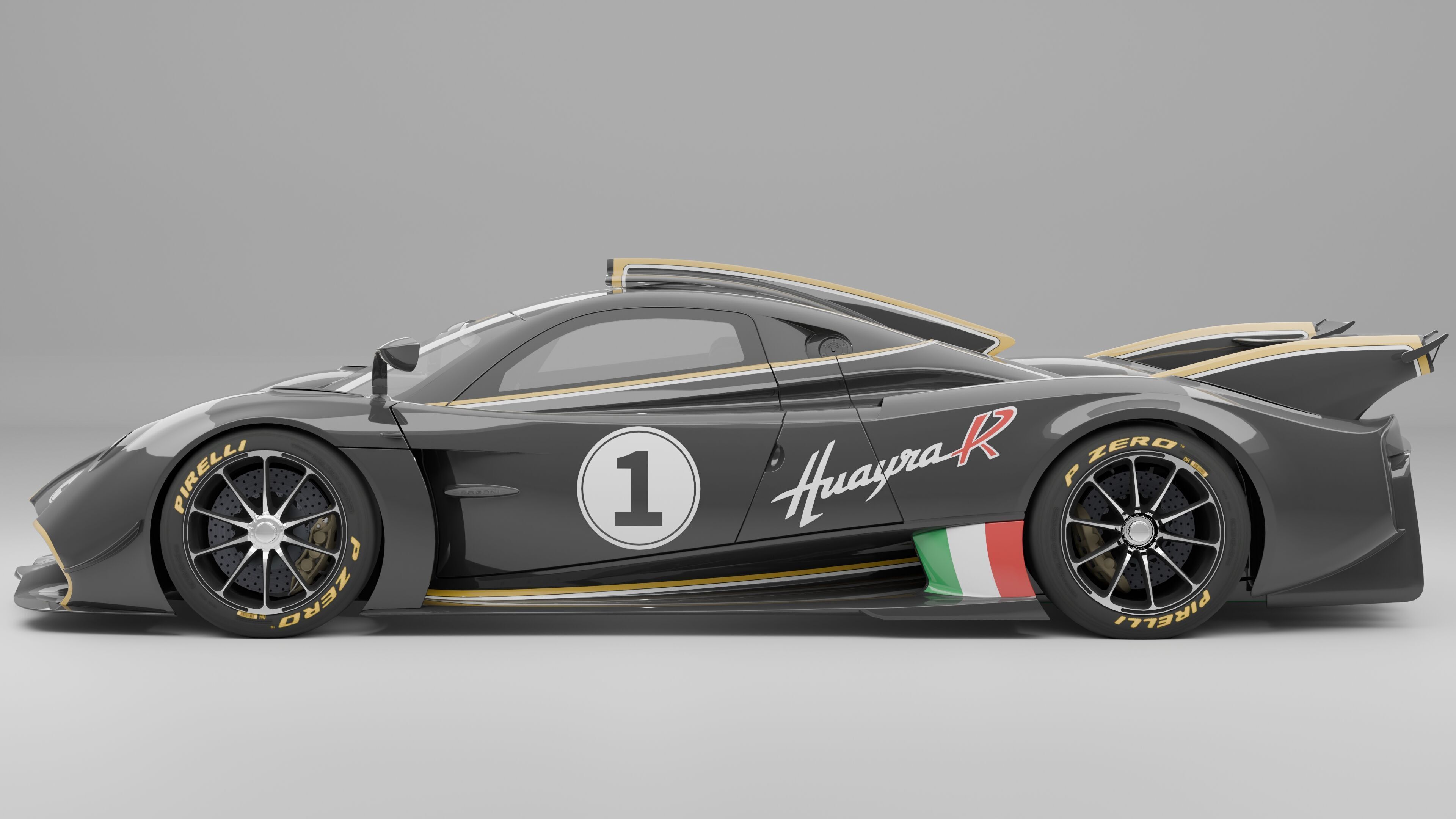 Pagani Huayra R 3D model_5