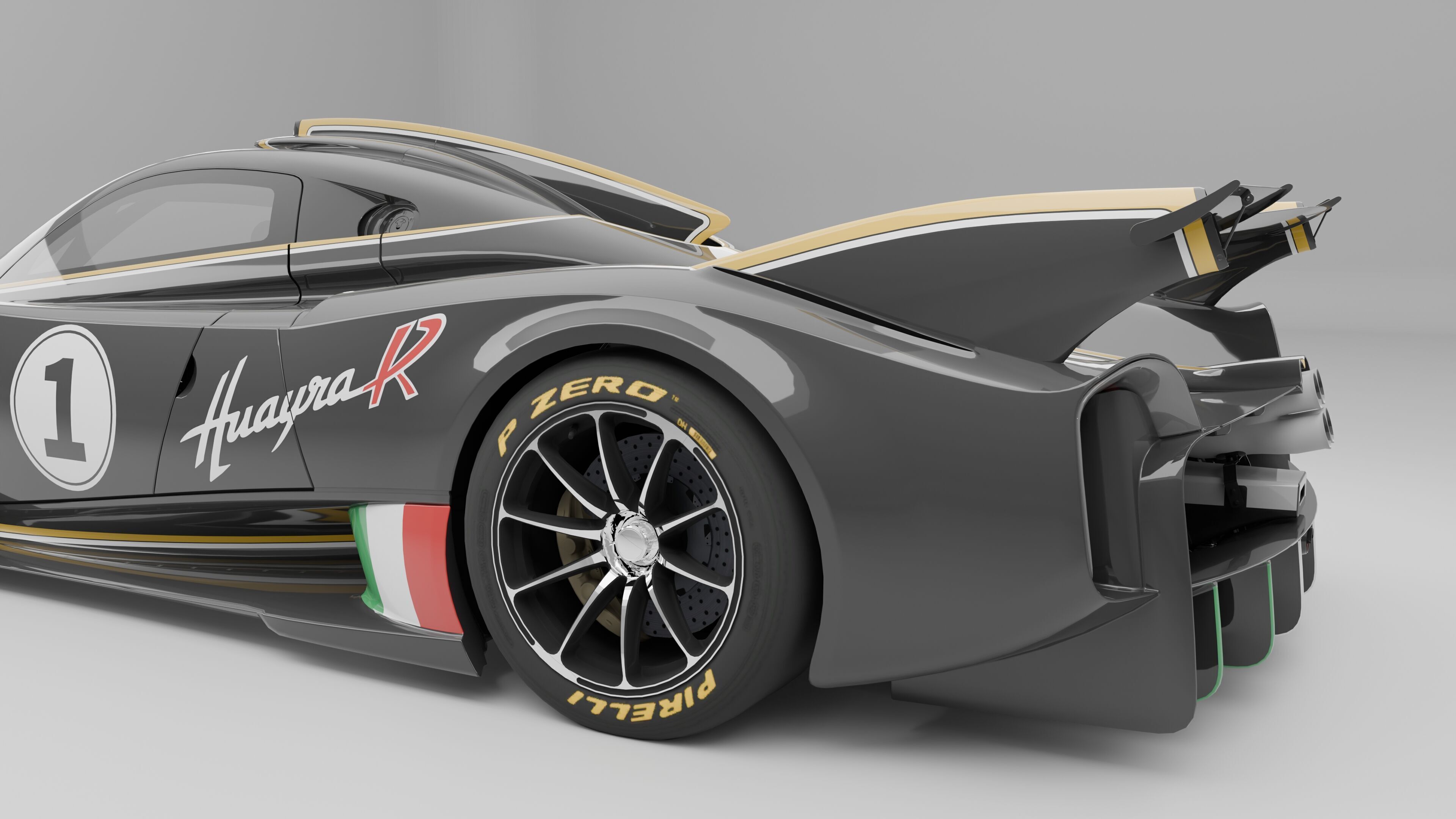 Pagani Huayra R 3D model_7