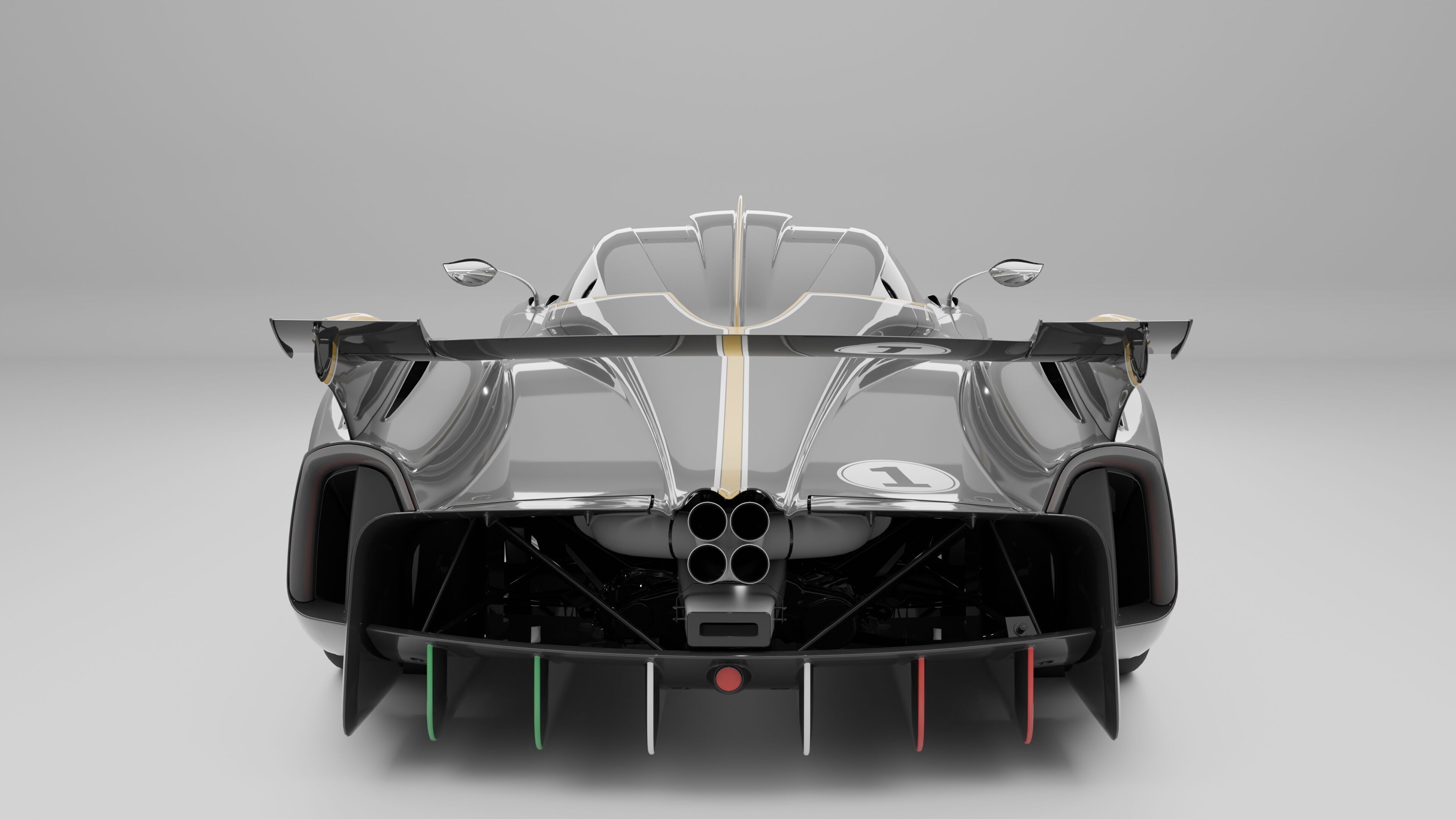 Pagani Huayra R 3D model_9