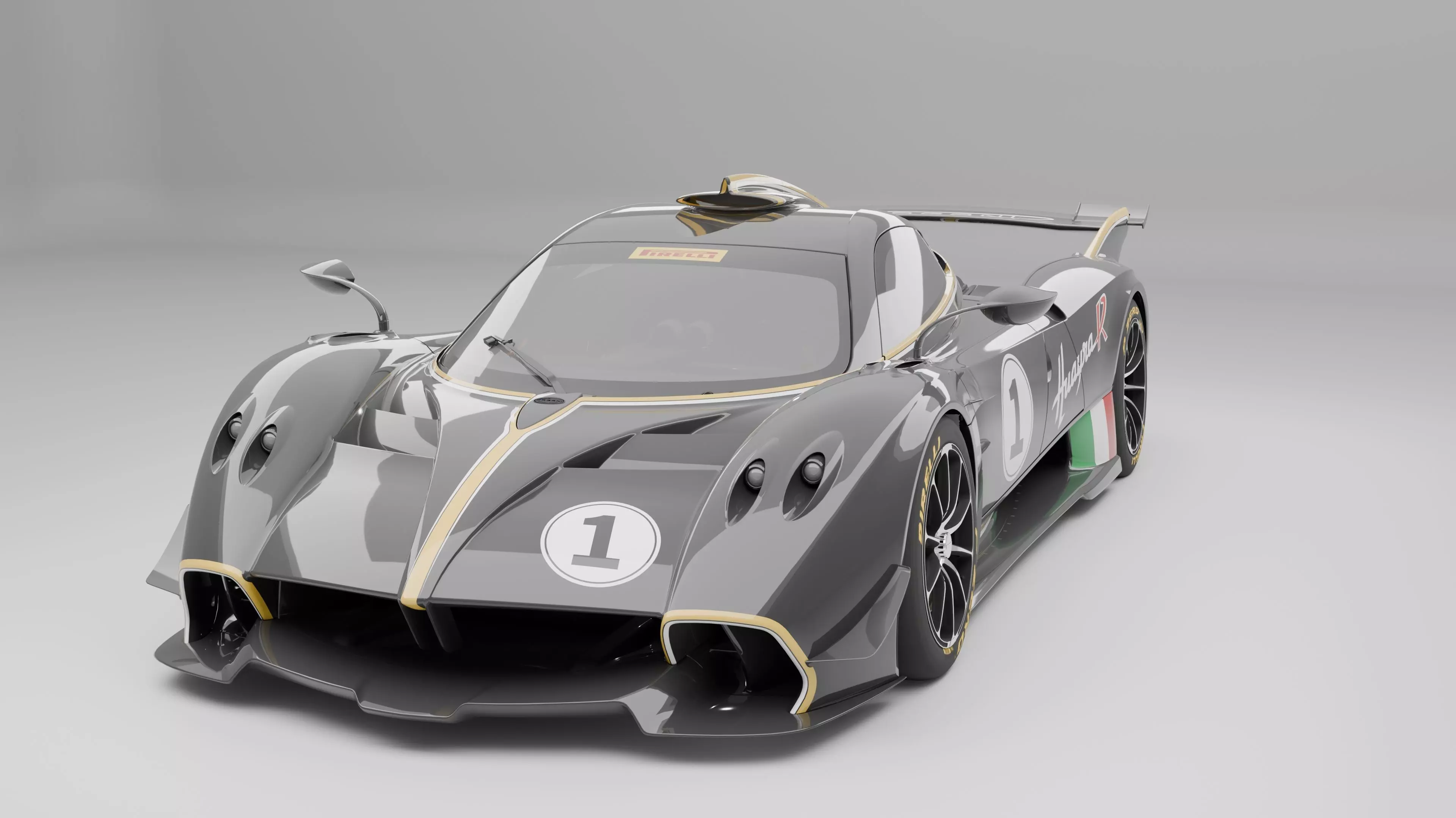 Pagani Huayra R 3D model_0