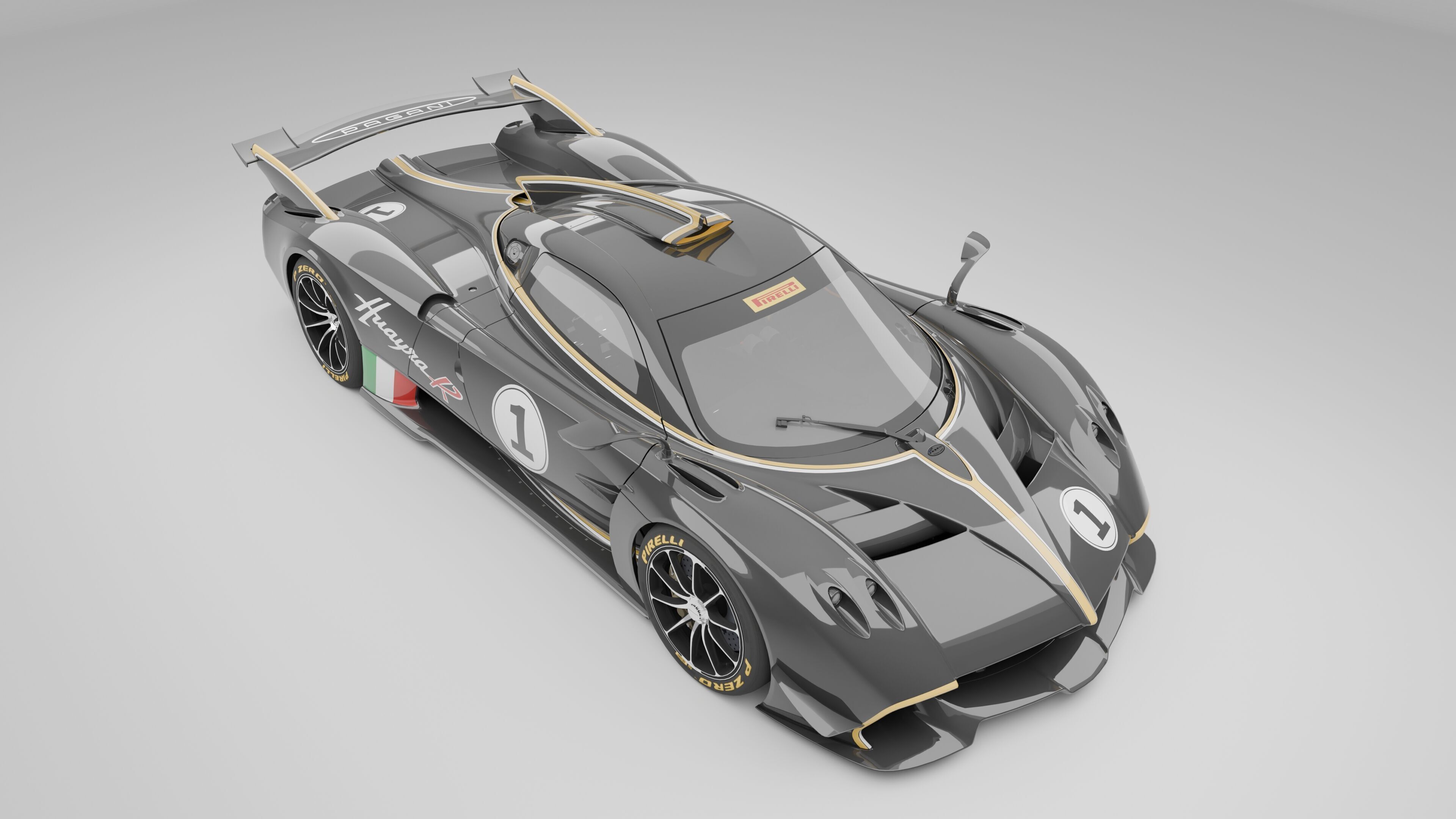 Pagani Huayra R 3D model_6