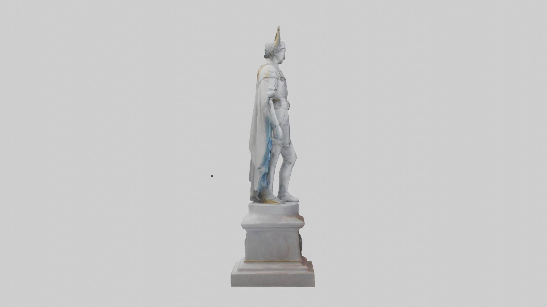 oble Statue model Low-poly 3D model_13