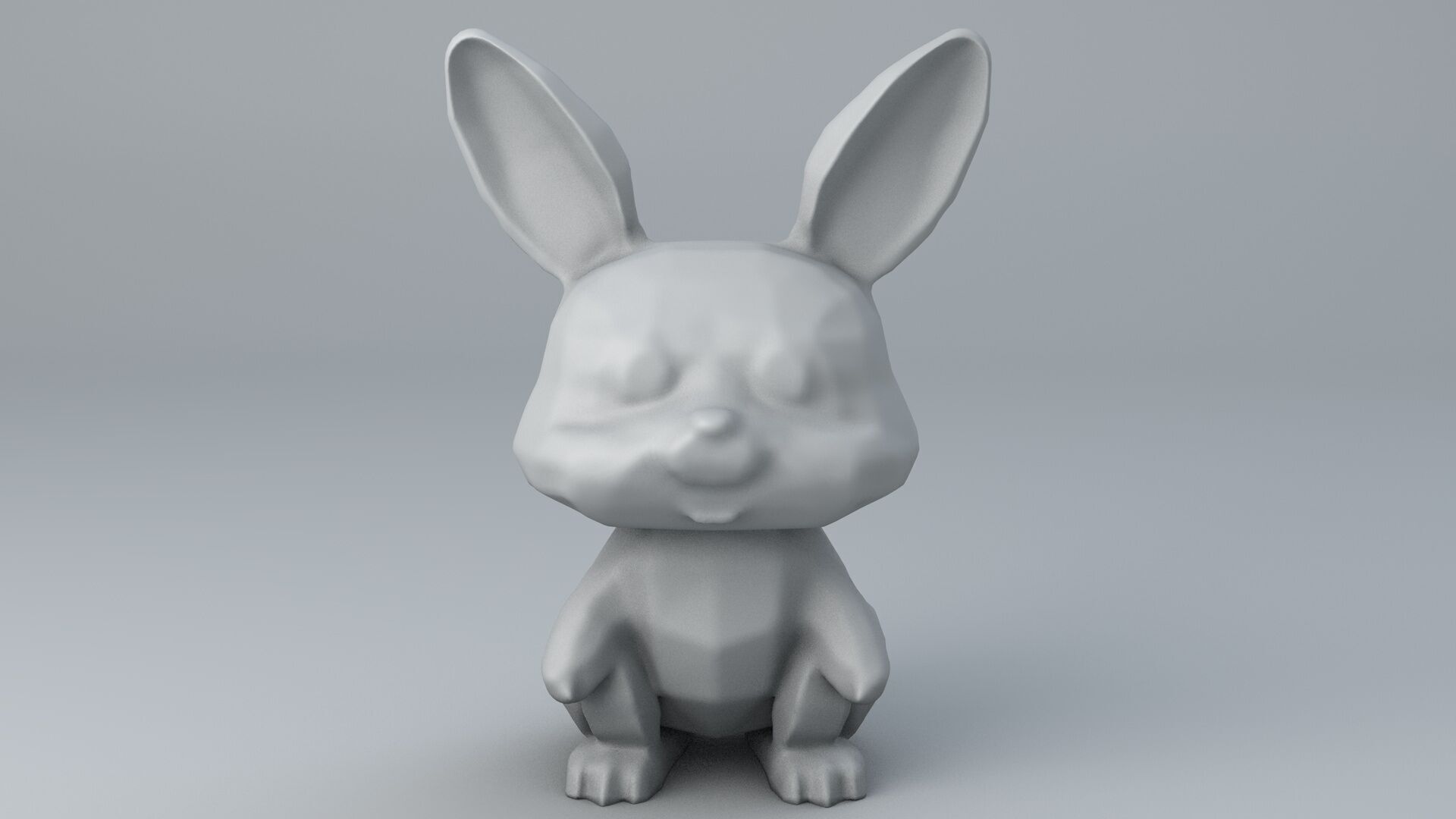 Kawaii Club Cute Rabbit 3D model_5