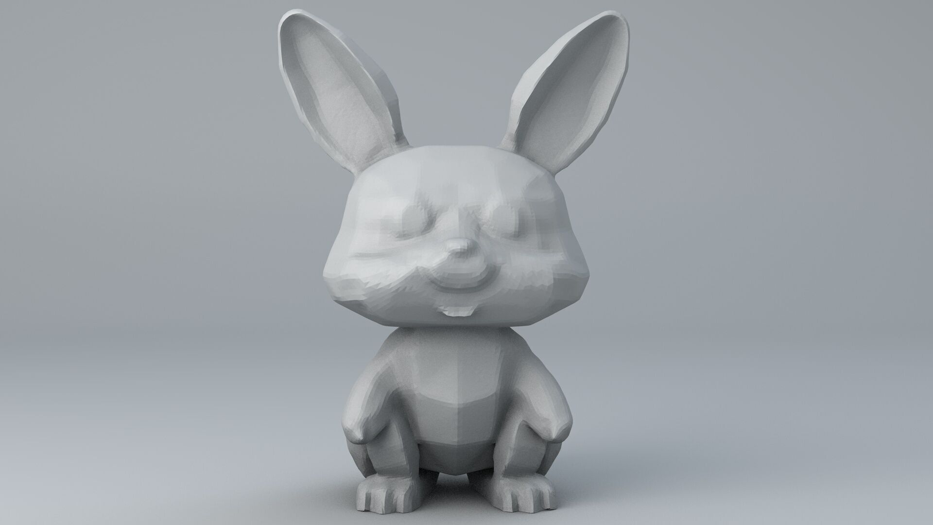 Kawaii Club Cute Rabbit 3D model_8