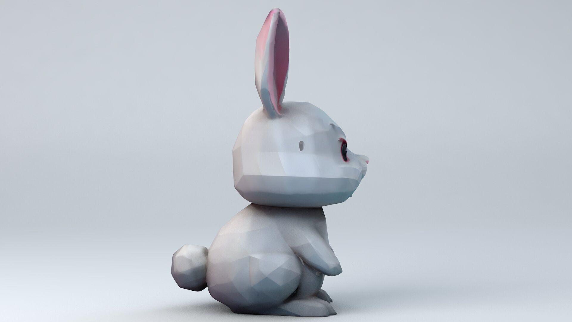 Kawaii Club Cute Rabbit 3D model_2