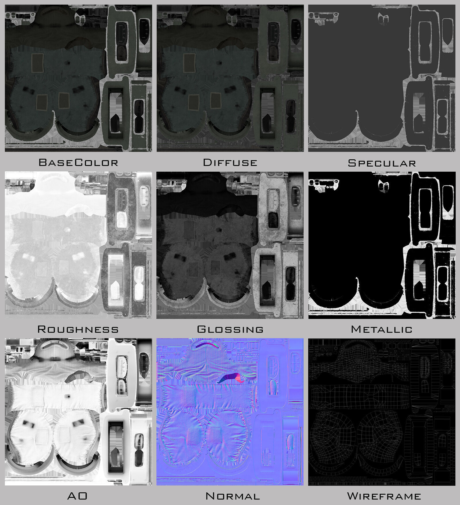 Modern Russian Soldier Low-poly 3D model_47