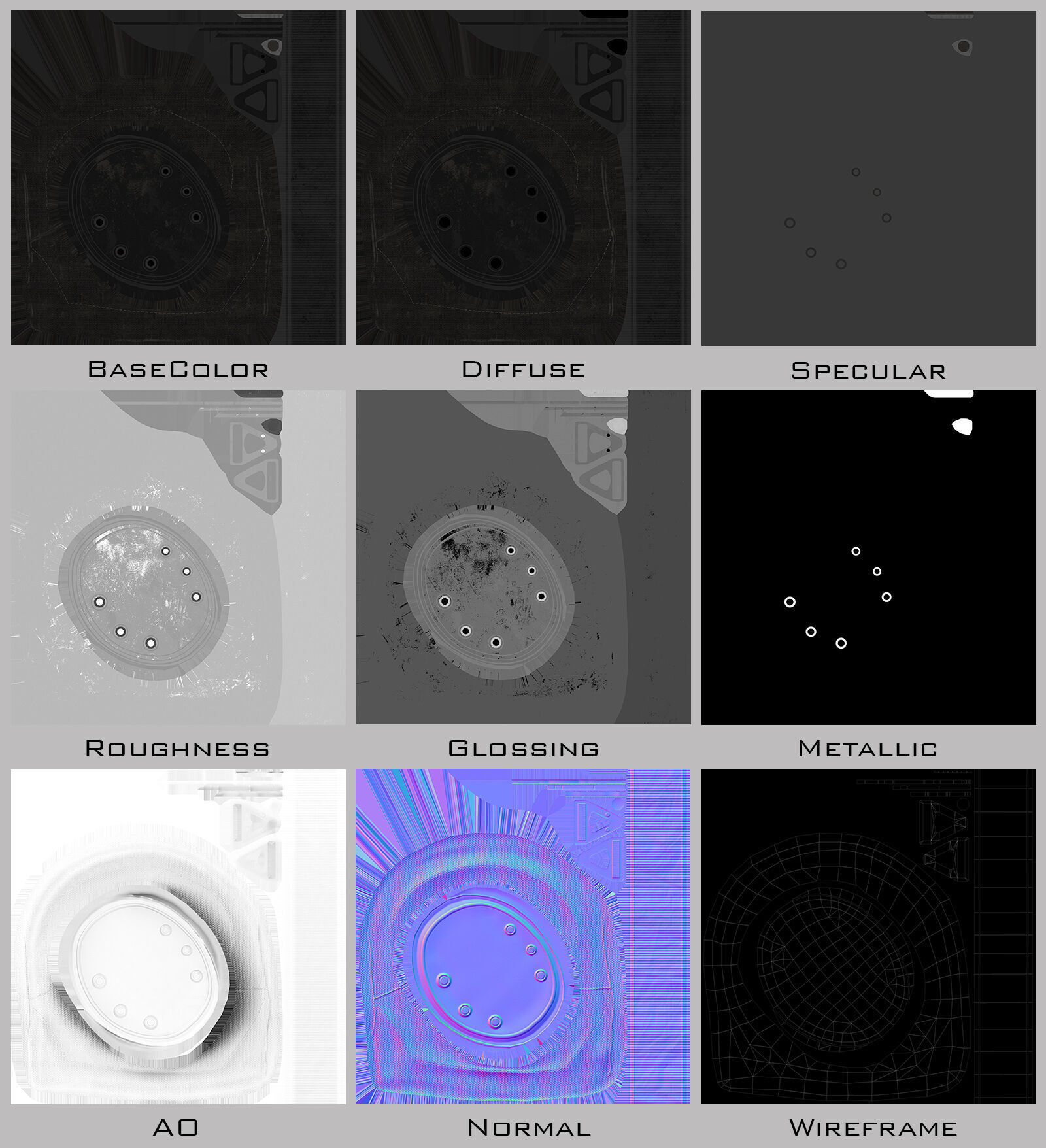Modern Russian Soldier Low-poly 3D model_43